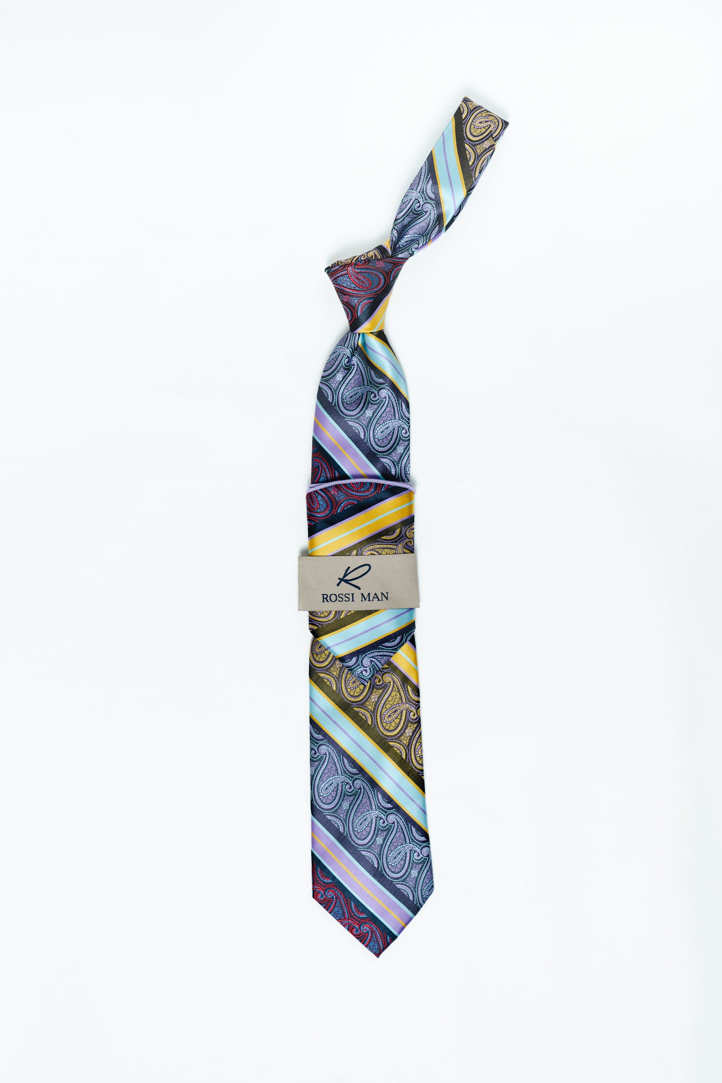 Rossi Man Tie and Pocket Round RMR505-3