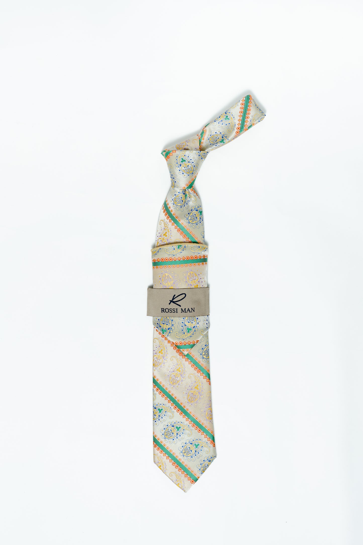 Rossi Man Tie and Pocket Round RMR508-3