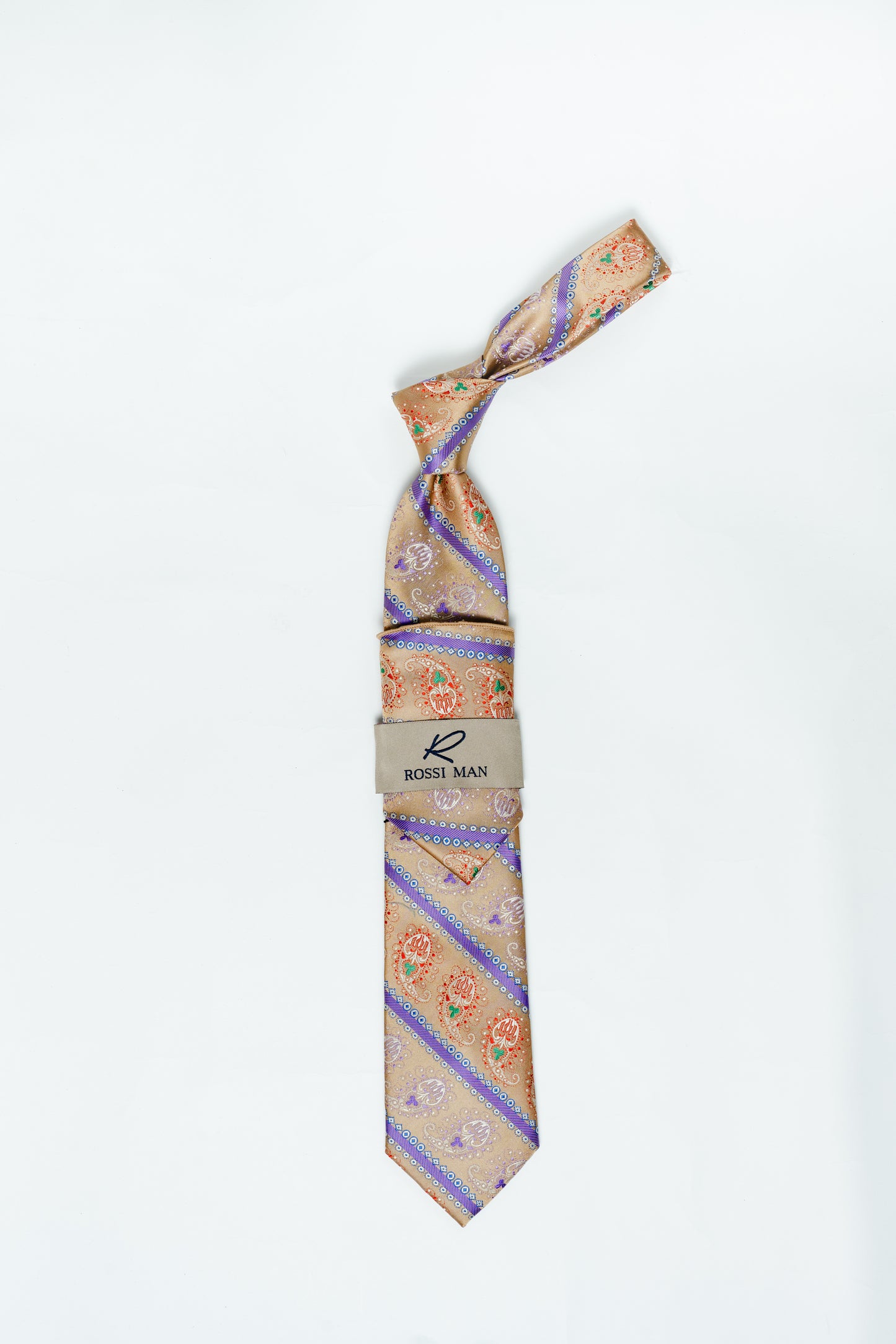 Rossi Man Tie and Pocket Round RMR508-6