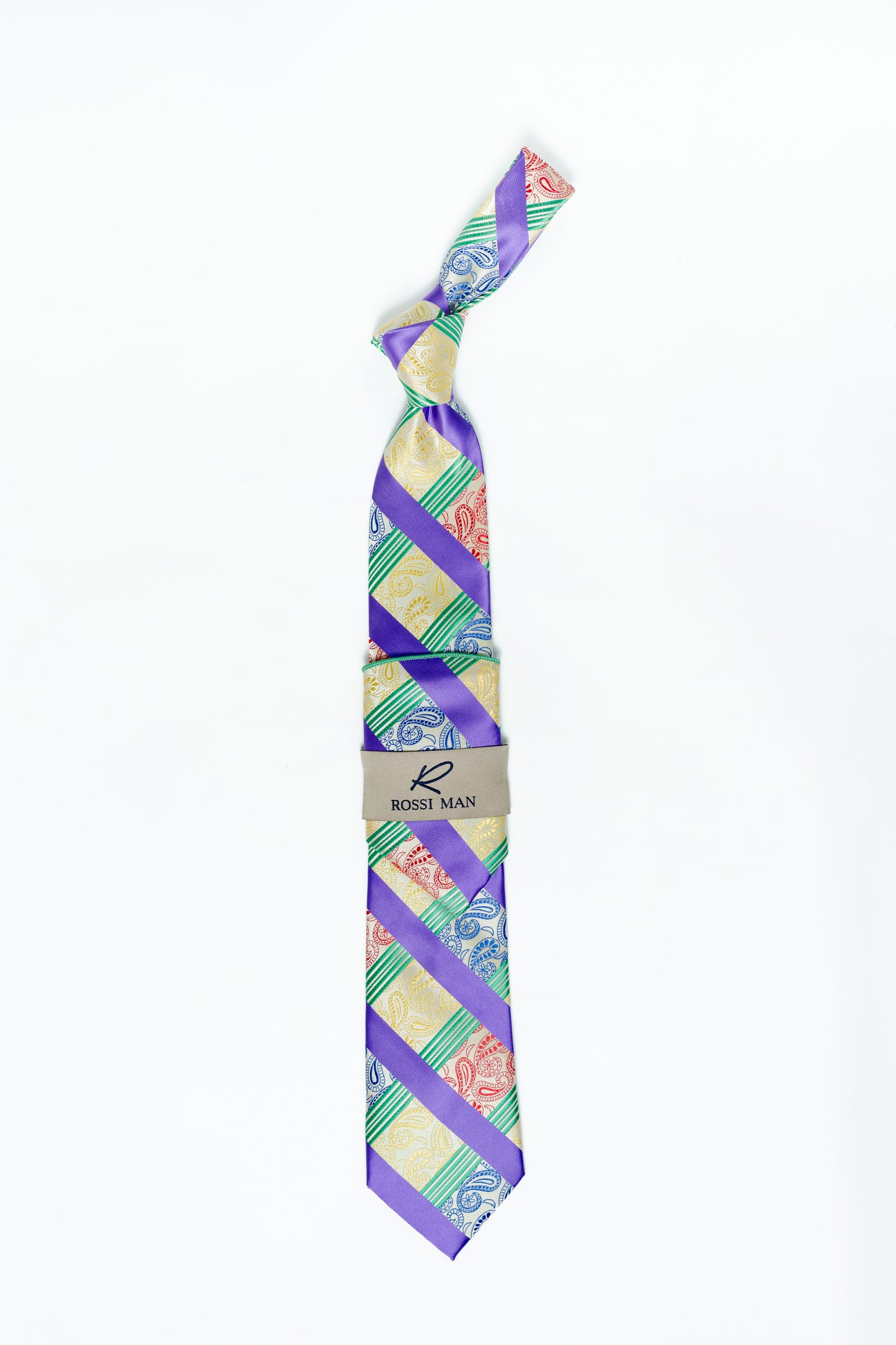 Rossi Man Tie and Pocket Round RMR511-4
