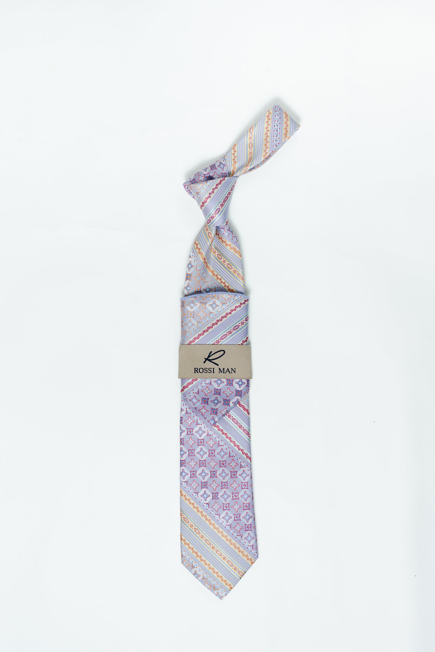 Rossi Man Tie and Pocket Round RMR513-2