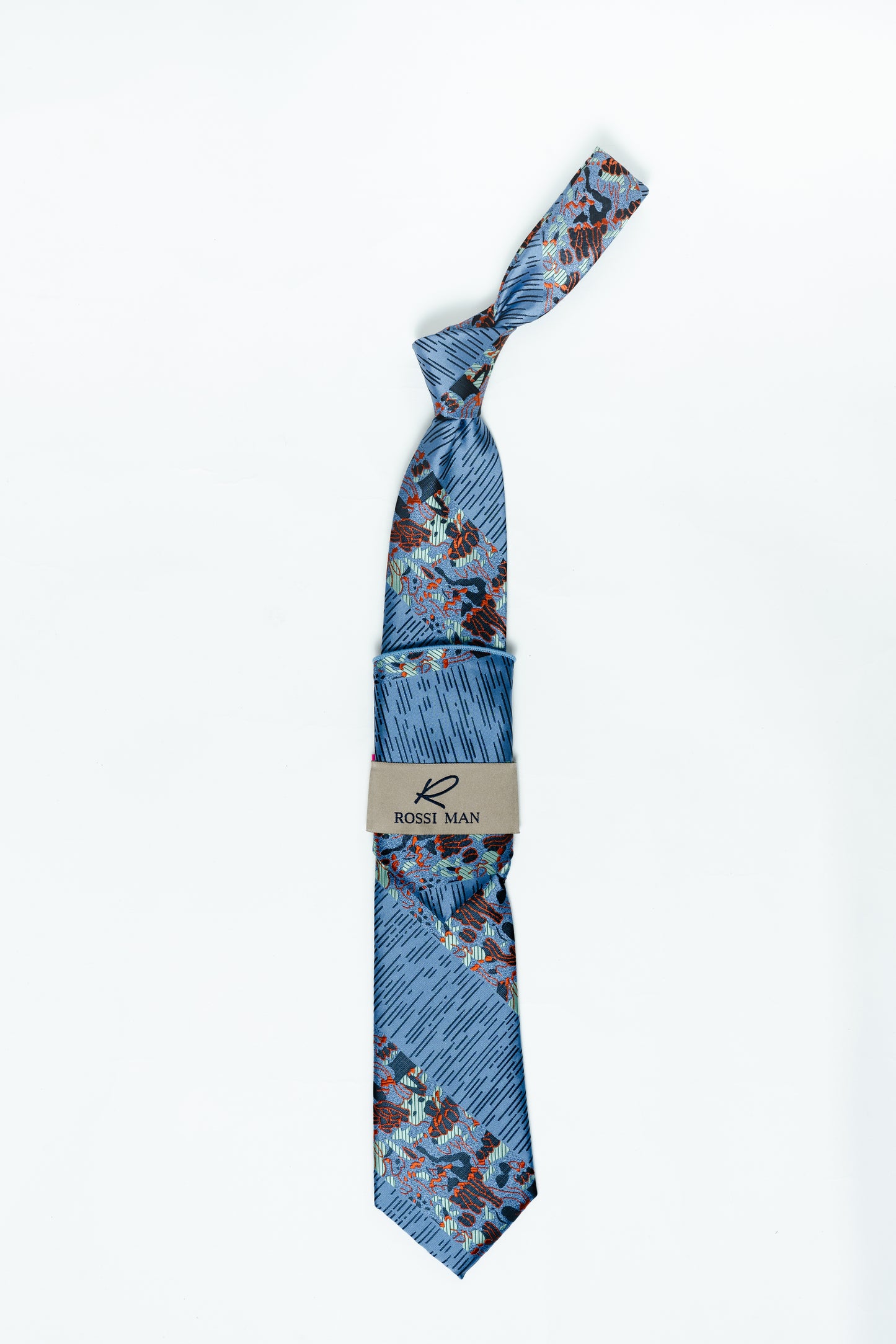 Rossi Man Tie and Pocket Round RMR516-3