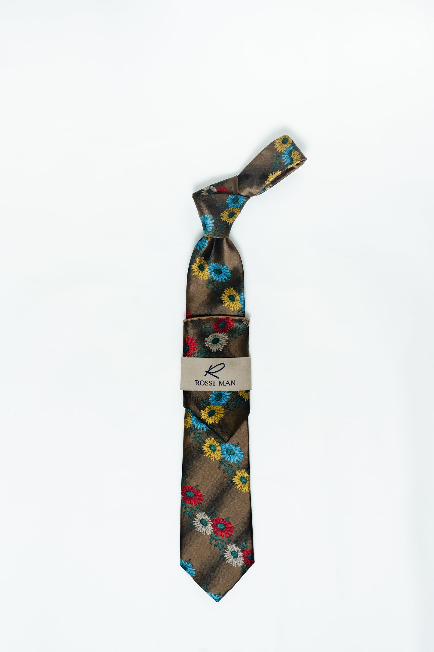 Rossi Man Tie and Pocket Round RMR518-1