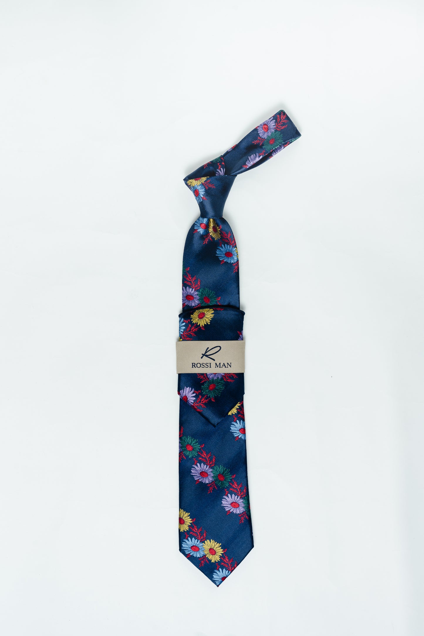 Rossi Man Tie and Pocket Round RMR518-2