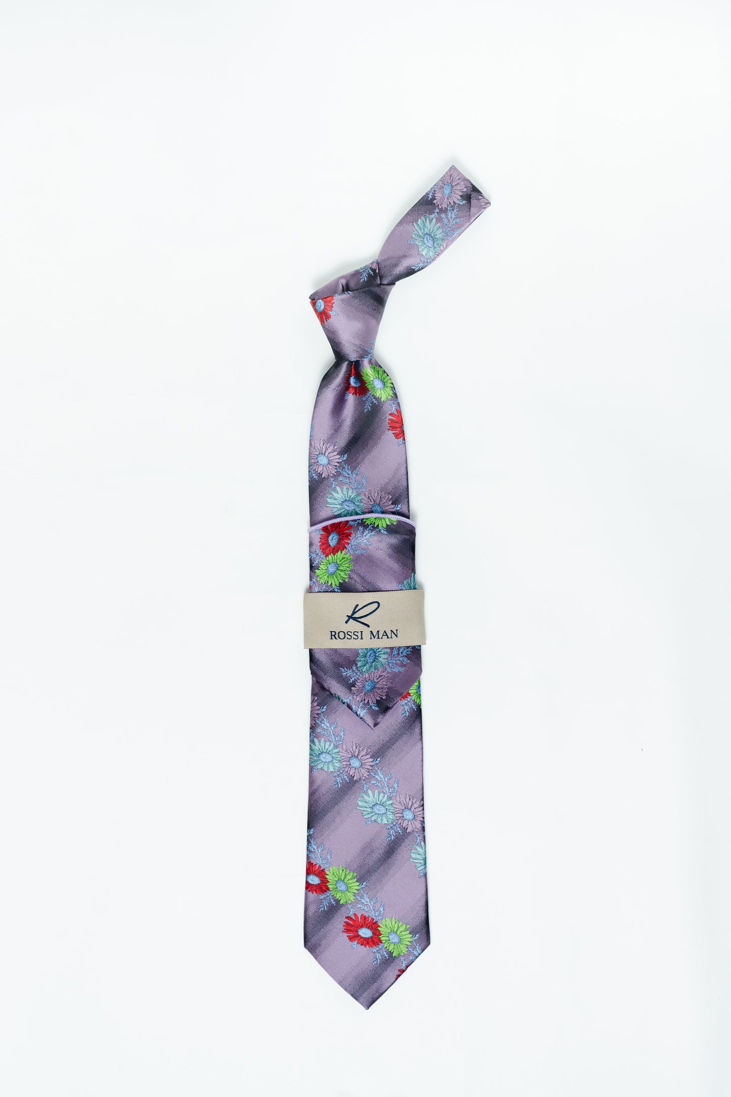 Rossi Man Tie and Pocket Round RMR518-4