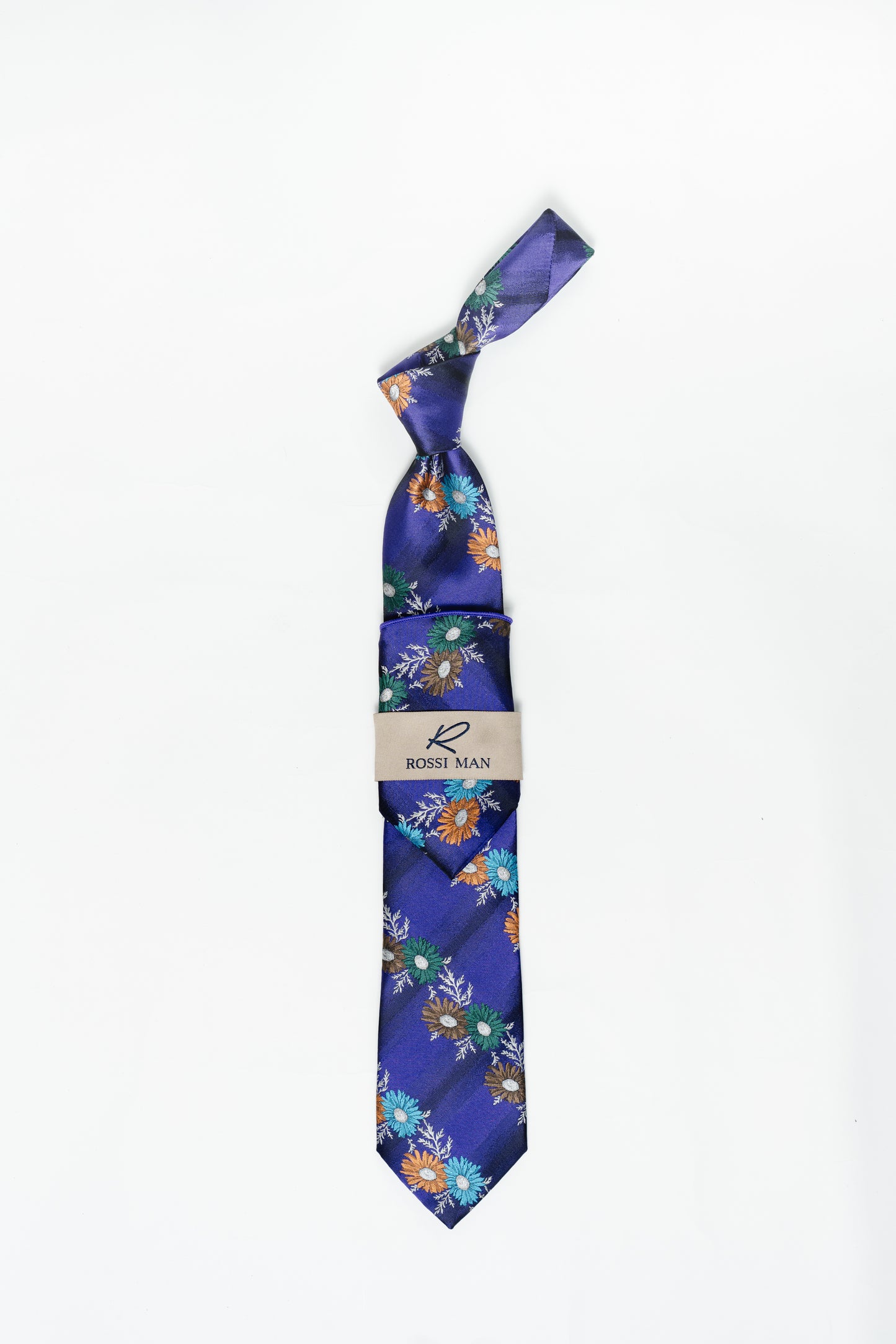 Rossi Man Tie and Pocket Round RMR518-5