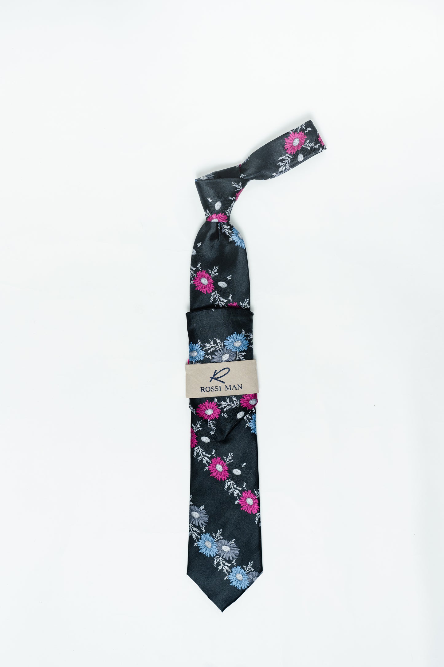 Rossi Man Tie and Pocket Round RMR518-6