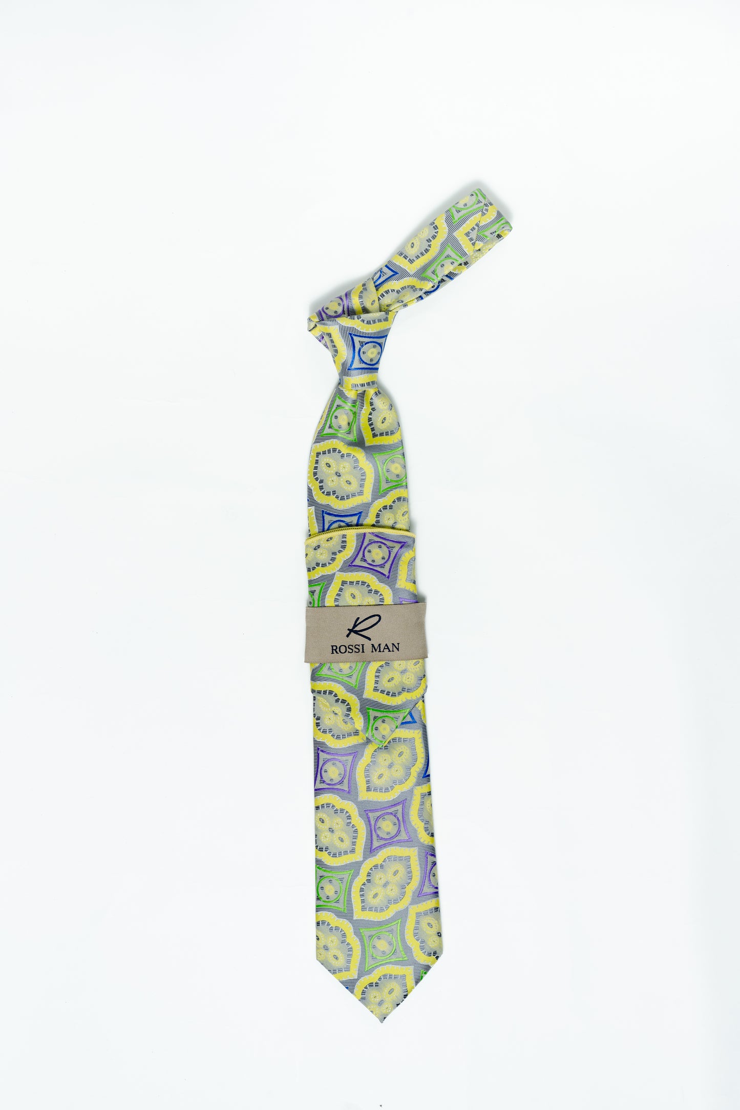 Rossi Man Tie and Pocket Round RMR519-1