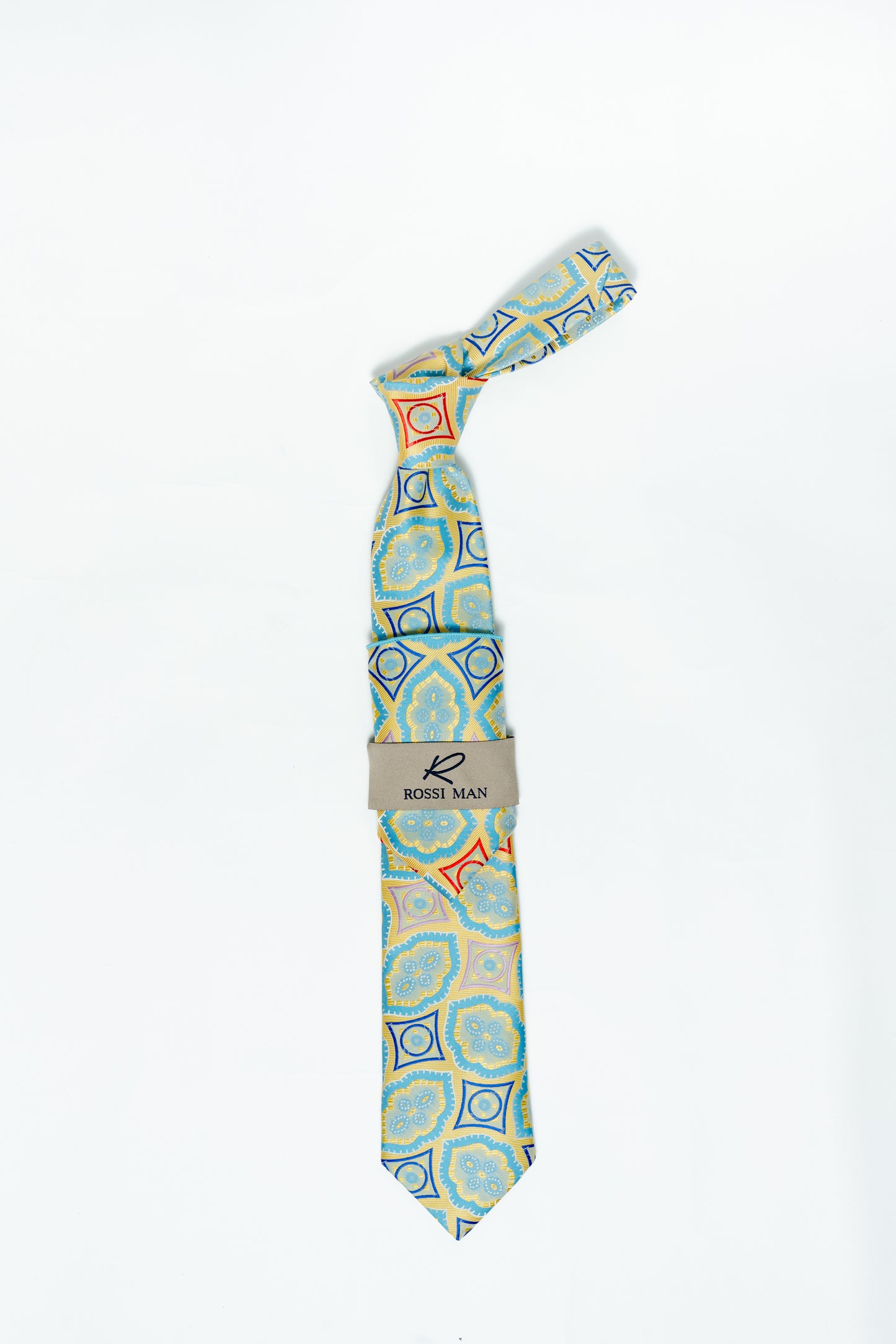 Rossi Man Tie and Pocket Round RMR519-2