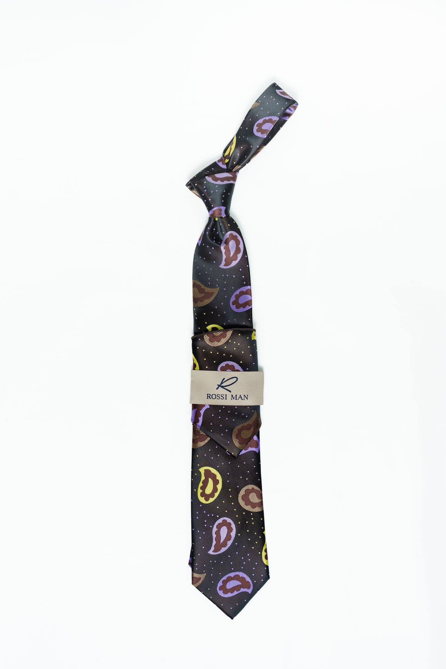 Rossi Man Tie and Pocket Round RMR520-6