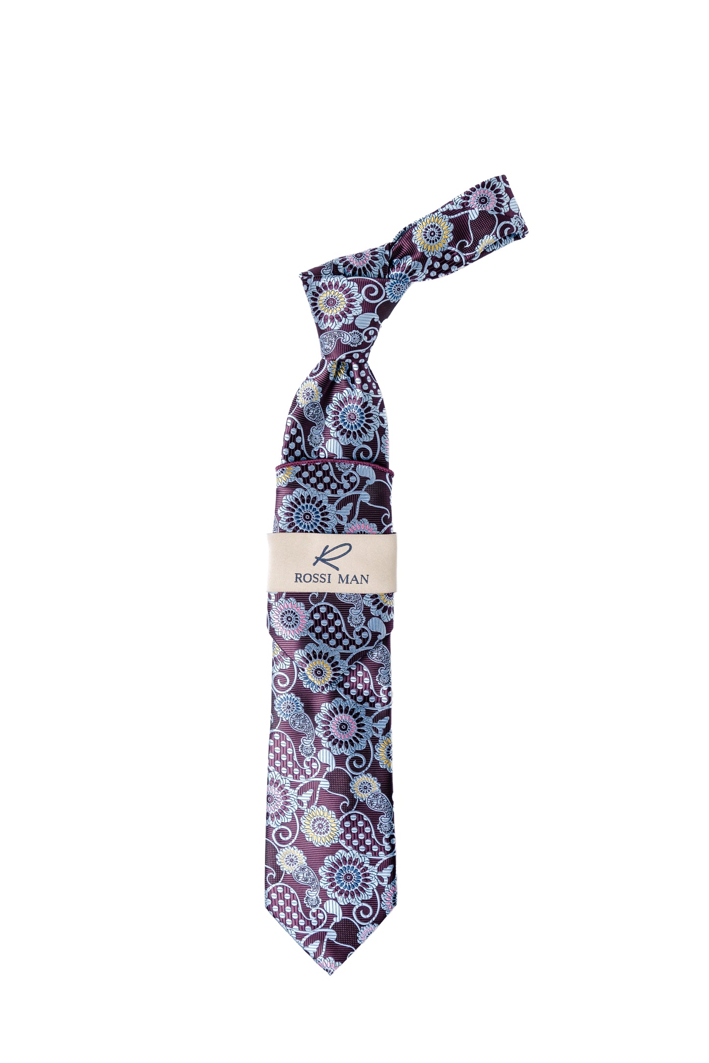 Rossi Man Tie and Pocket Round RMR550-1