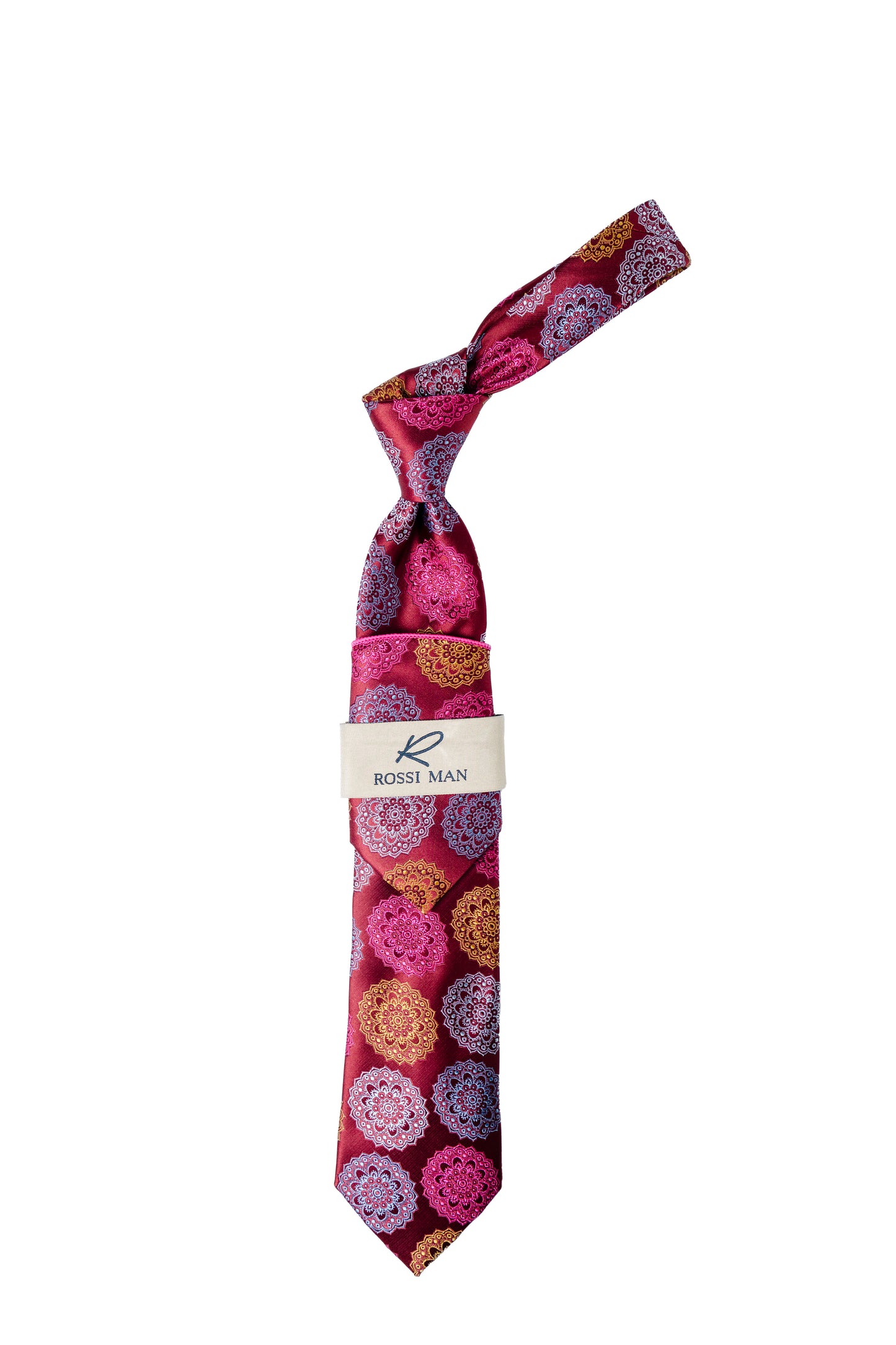 Rossi Man Tie and Pocket Round RMR552-2