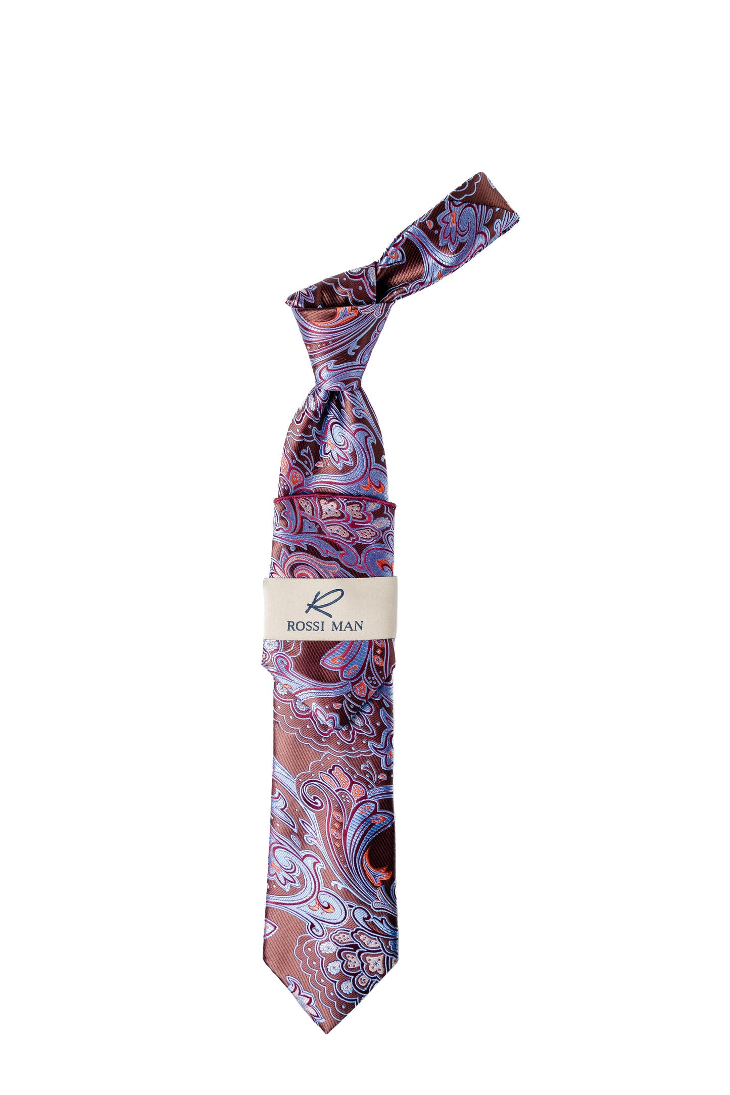 Rossi Man Tie and Pocket Round RMR553-1