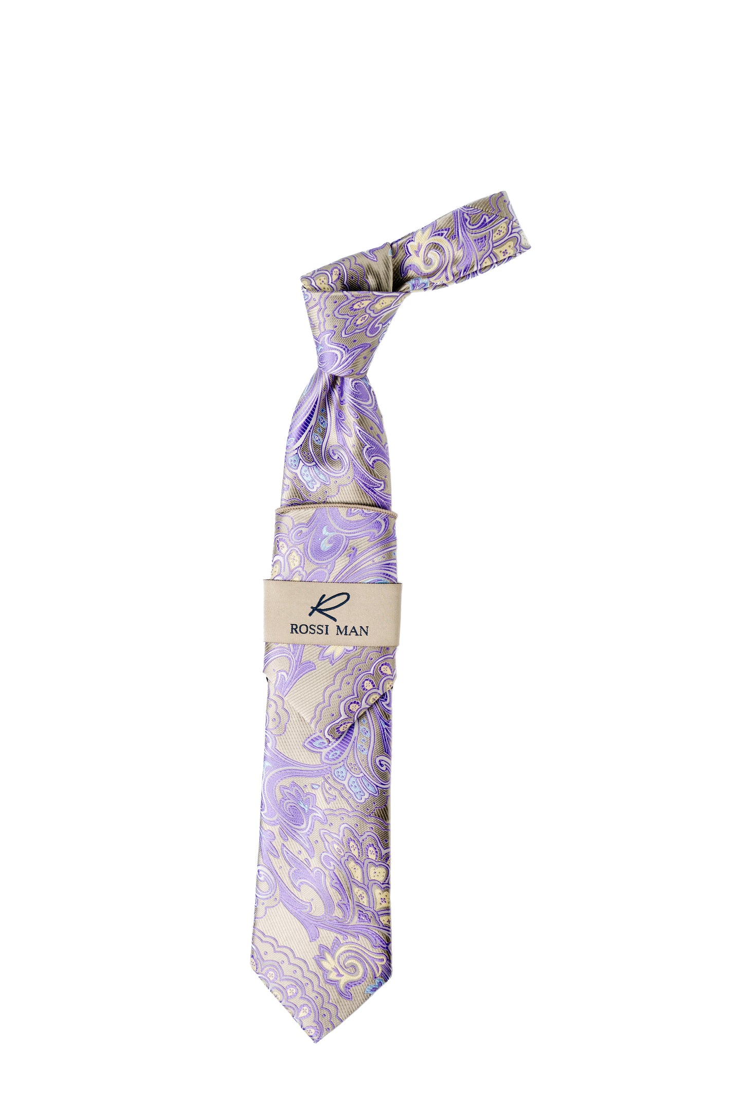 Rossi Man Tie and Pocket Round RMR553-4