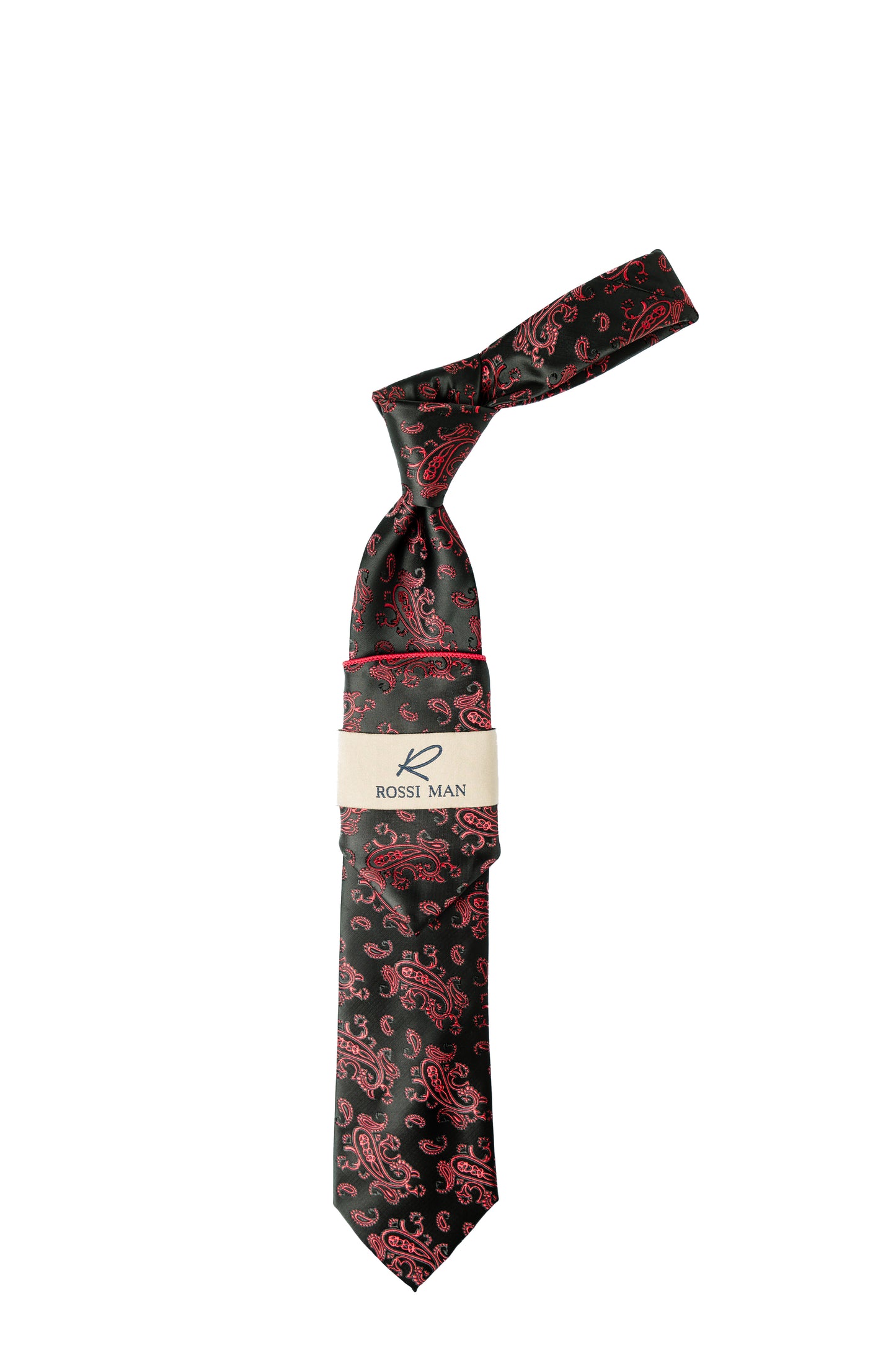 Rossi Man Tie and Pocket Round RMR554-4