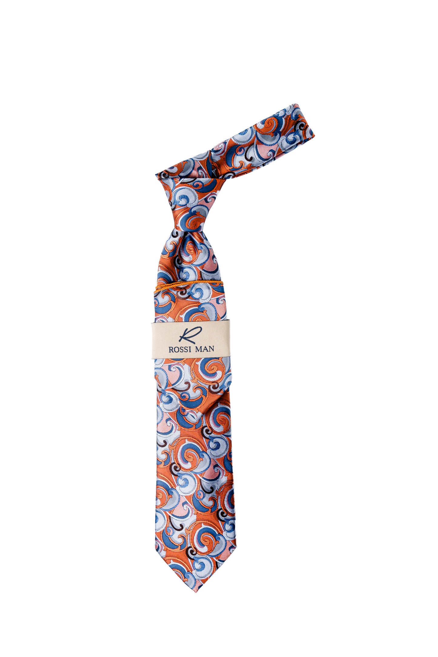 Rossi Man Tie and Pocket Round RMR556-2