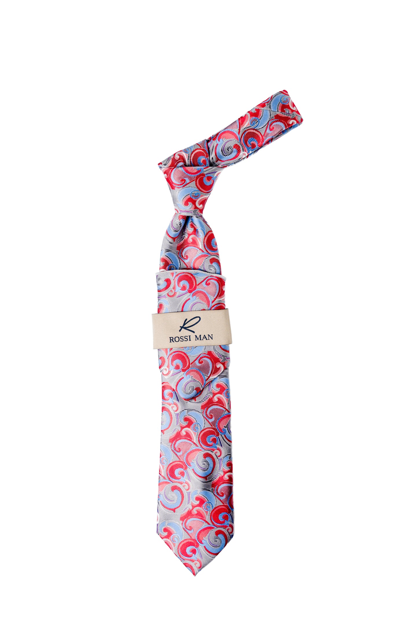 Rossi Man Tie and Pocket Round RMR556-4