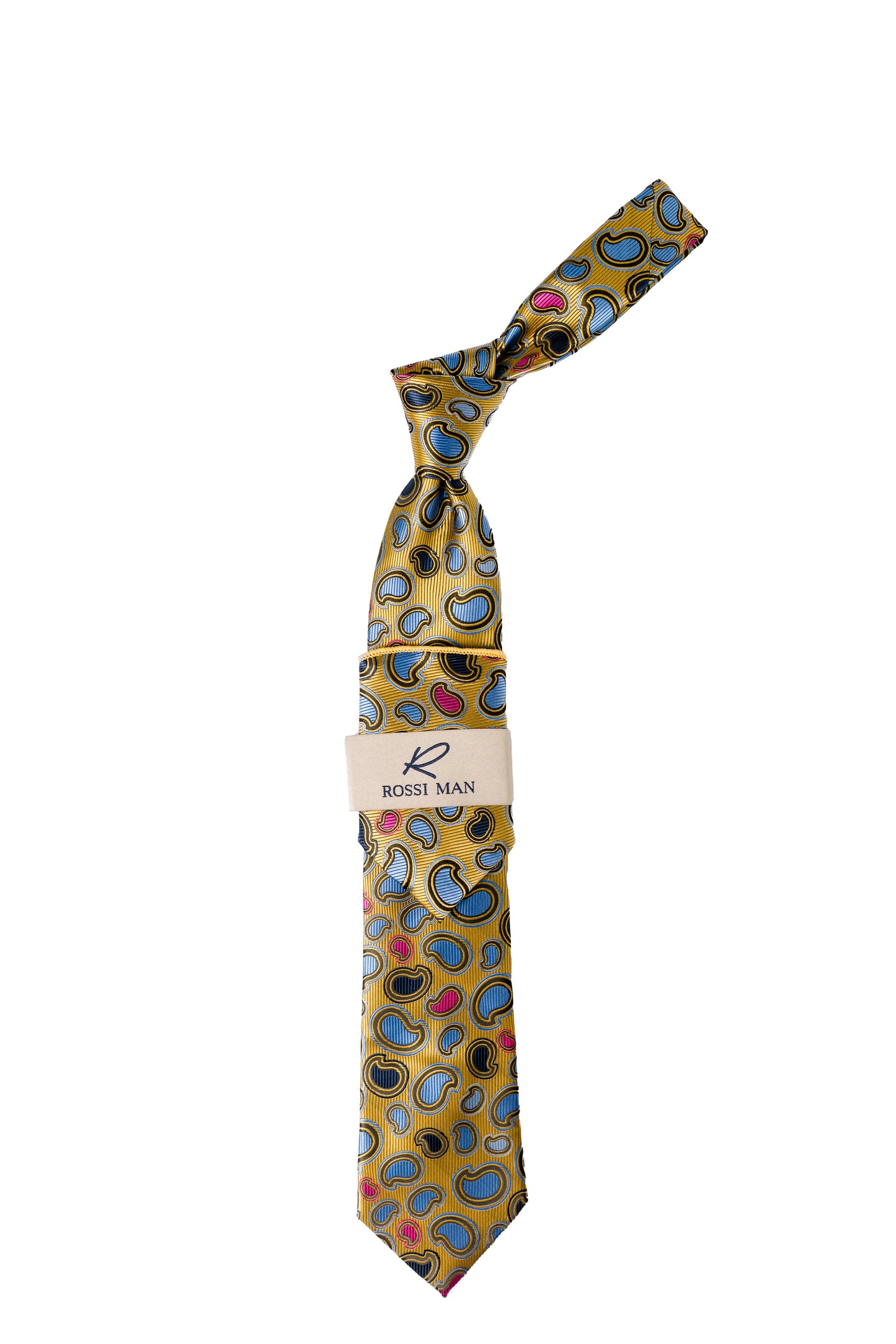 Rossi Man Tie and Pocket Round RMR558-6
