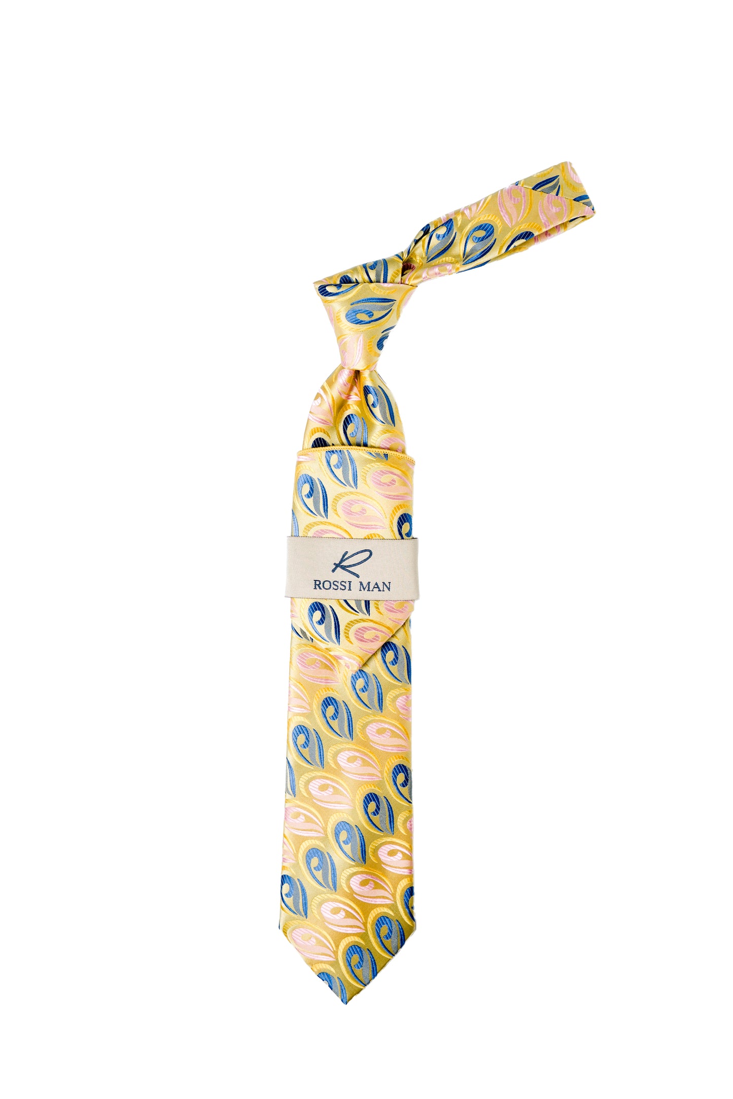 Rossi Man Tie and Pocket Round RMR561-2