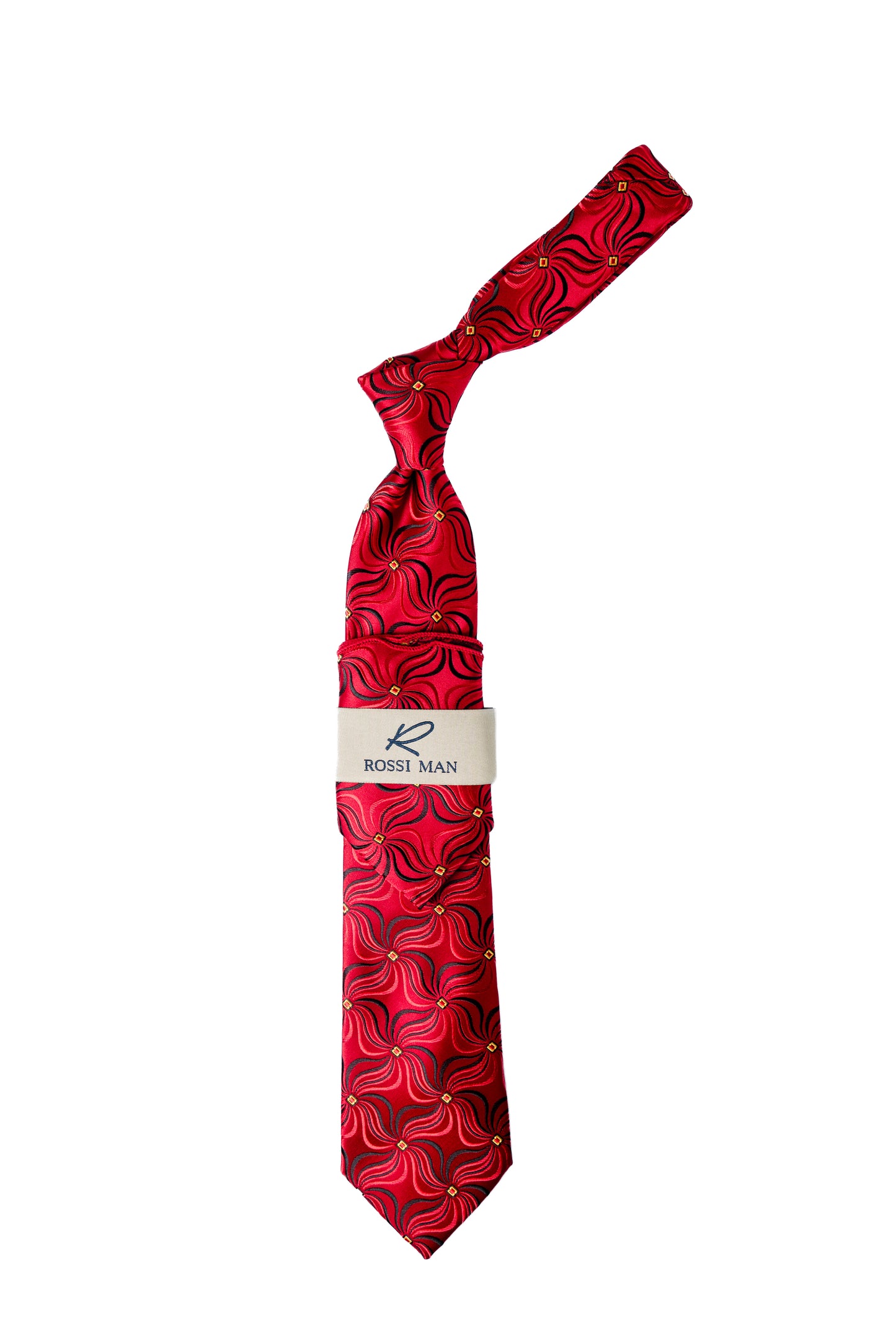Rossi Man Tie and Pocket Round RMR563-4