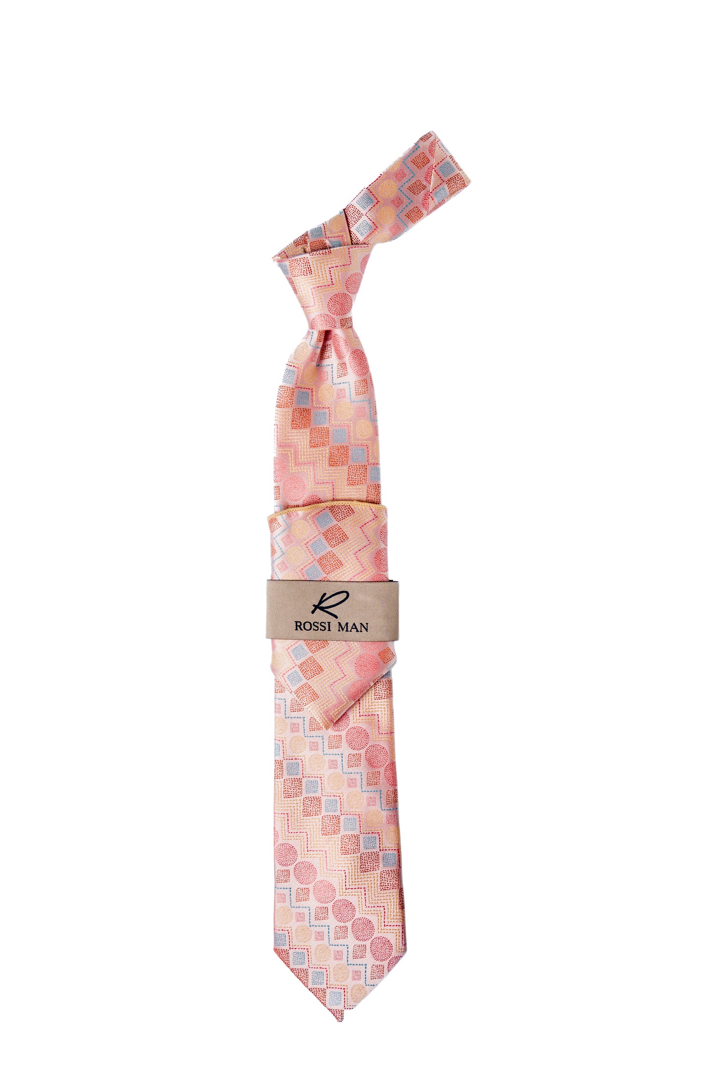 Rossi Man Tie and Pocket Round RMR568-6
