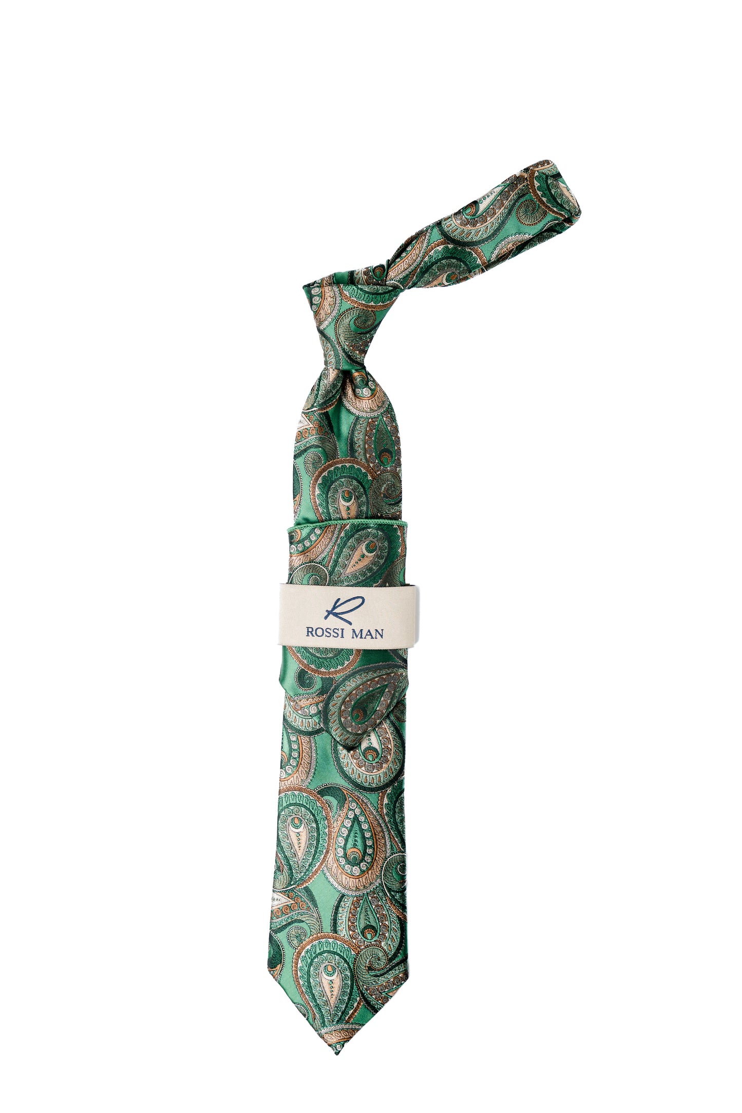 Rossi Man Tie and Pocket Round RMR571-1