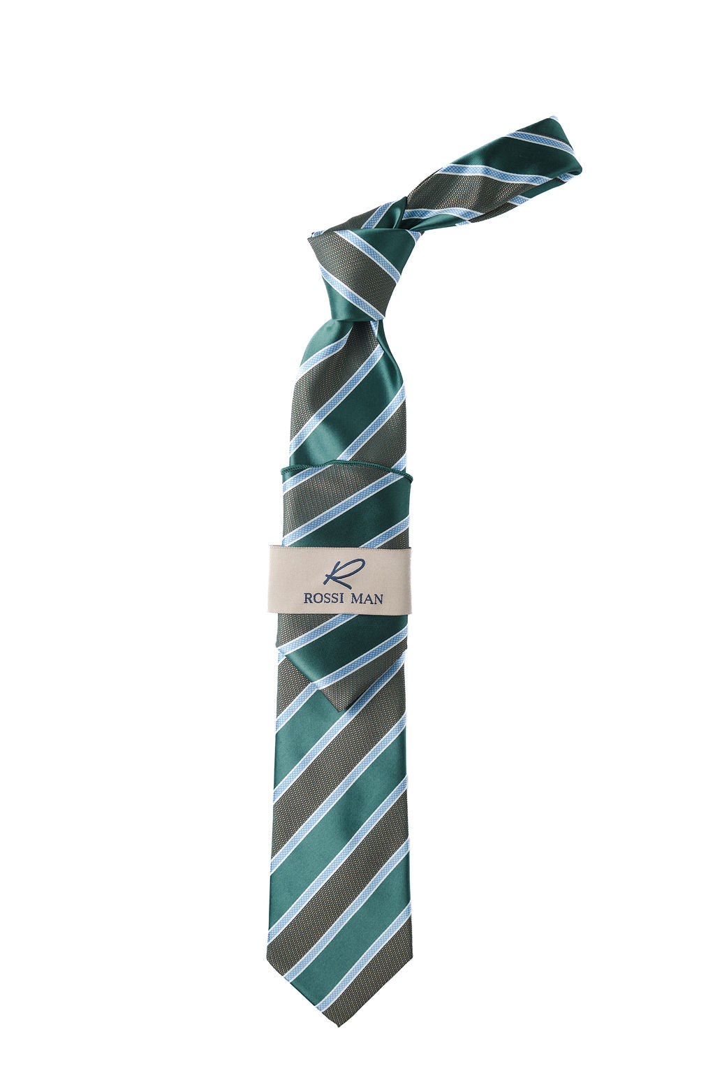 Rossi Man Tie and Pocket Round RMR603-3