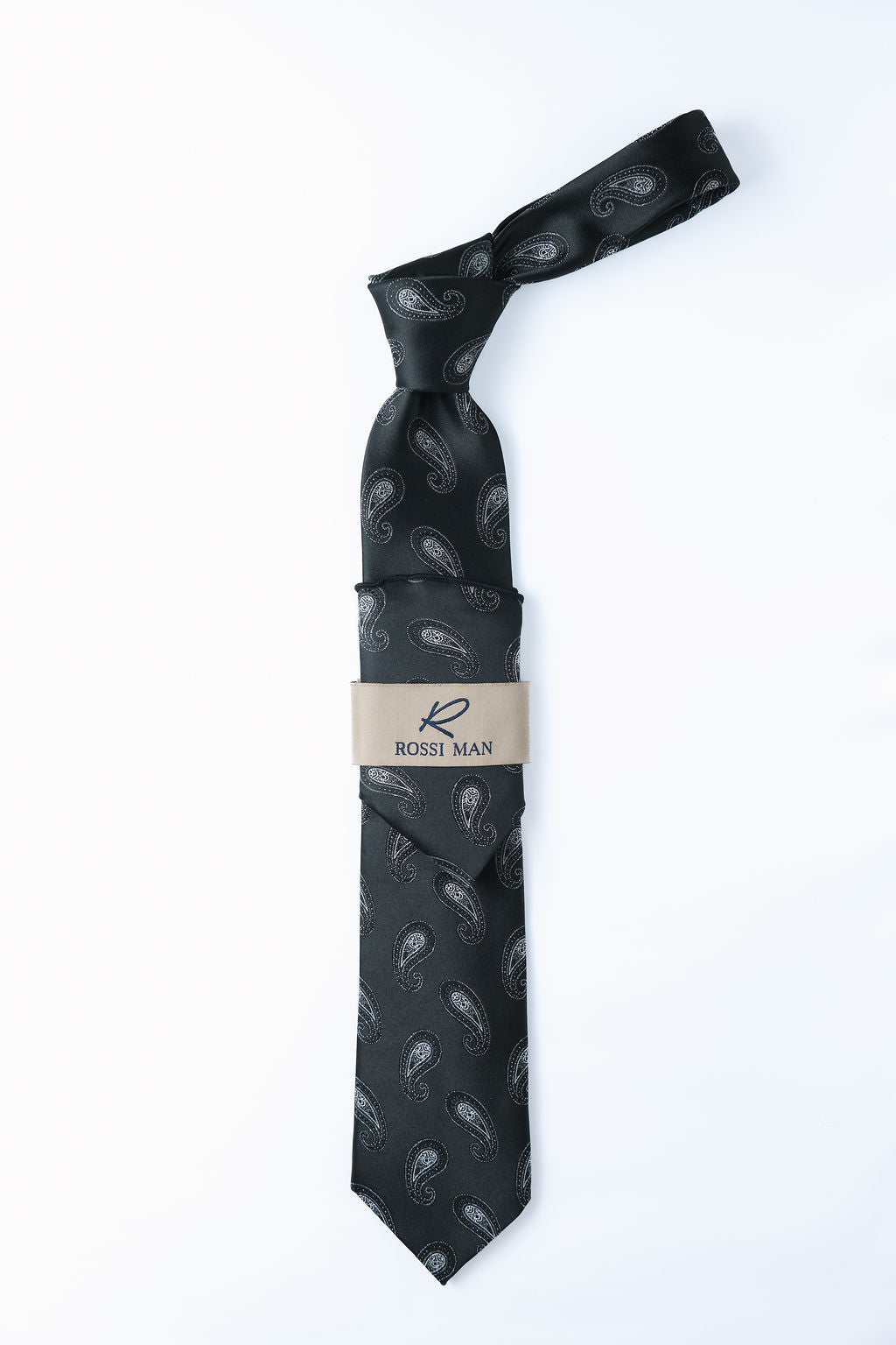 Rossi Man Tie and Pocket Round RMR606-1