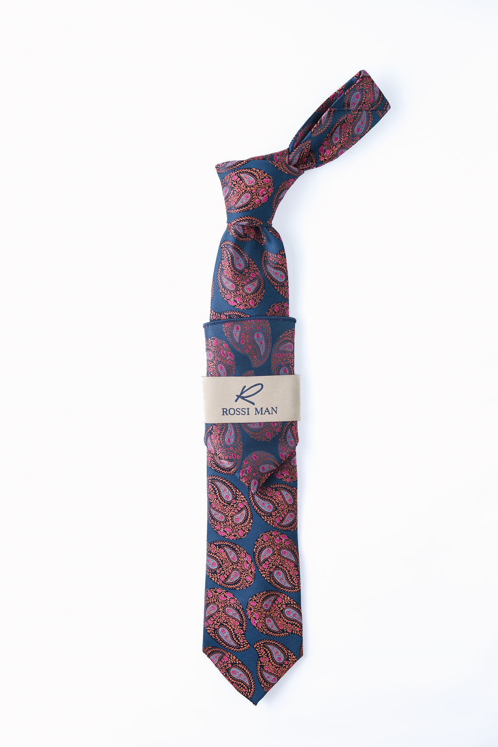 Rossi Man Tie and Pocket Round RMR608-2