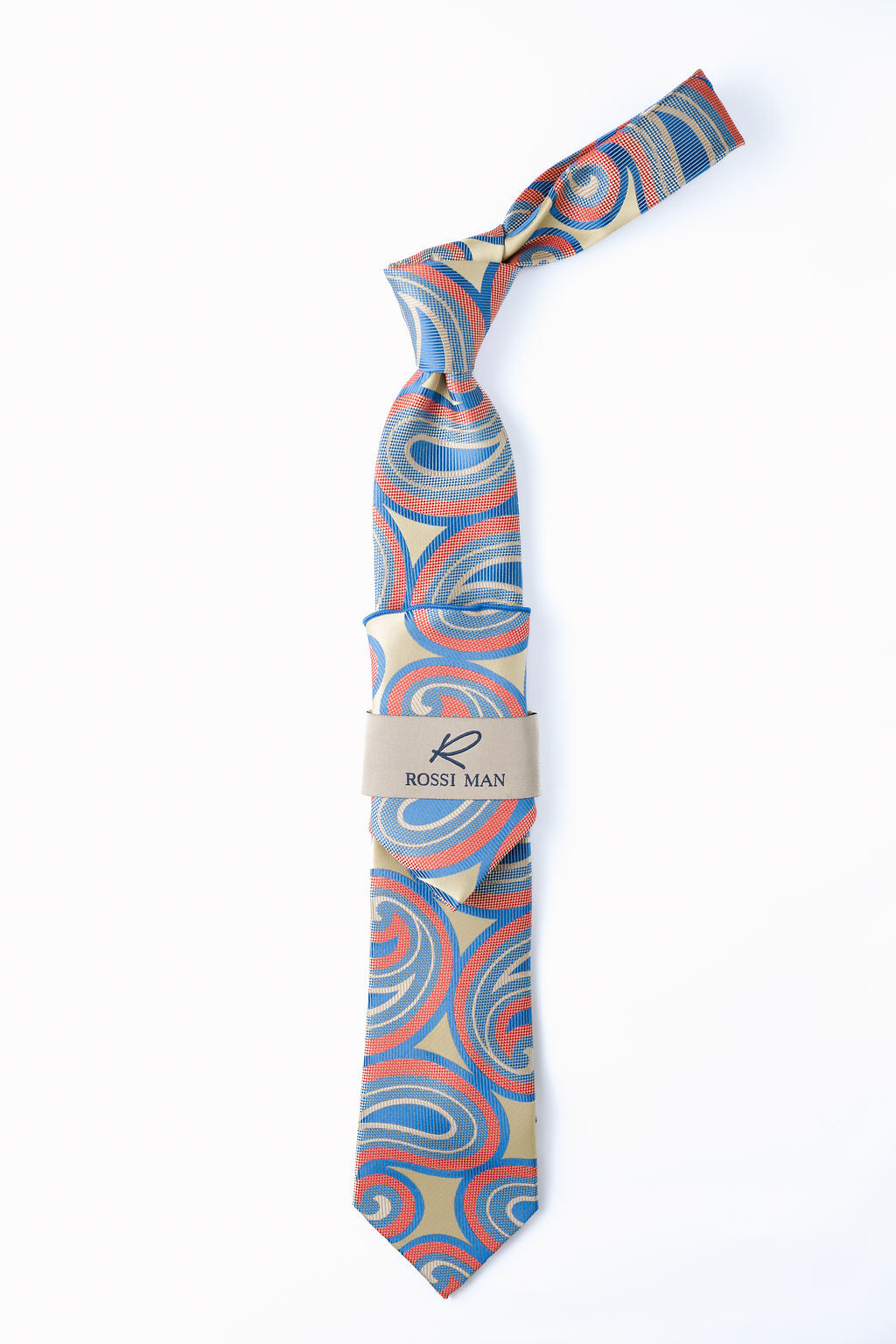 Rossi Man Tie and Pocket Round RMR610-1