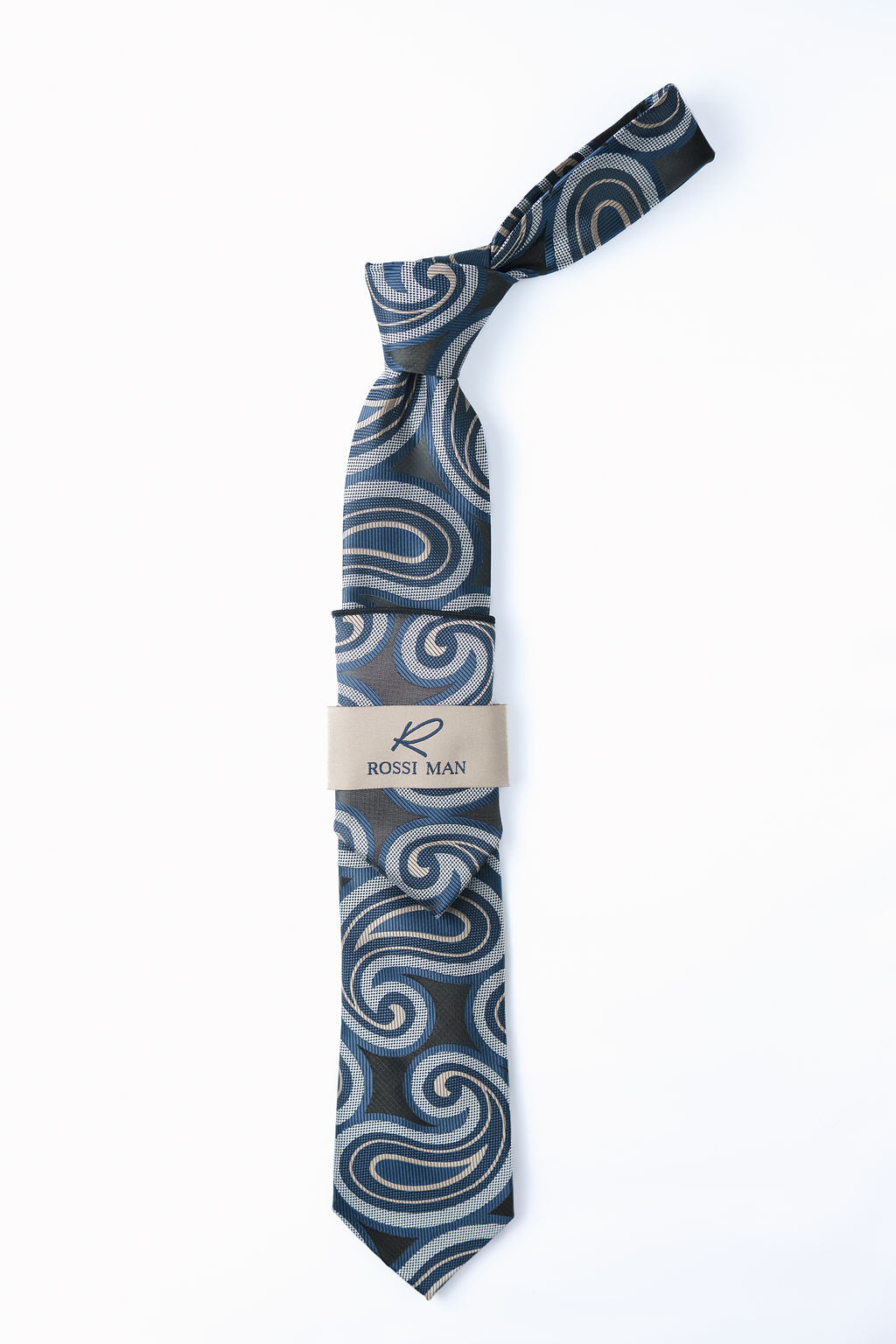 Rossi Man Tie and Pocket Round RMR610-6