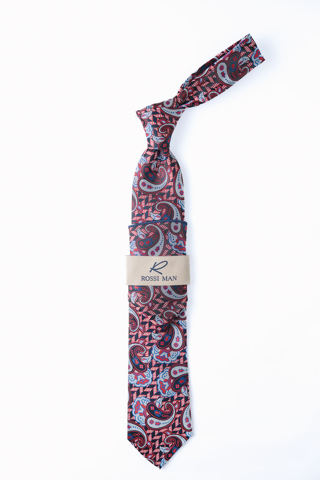 Rossi Man Tie and Pocket Round RMR611-2
