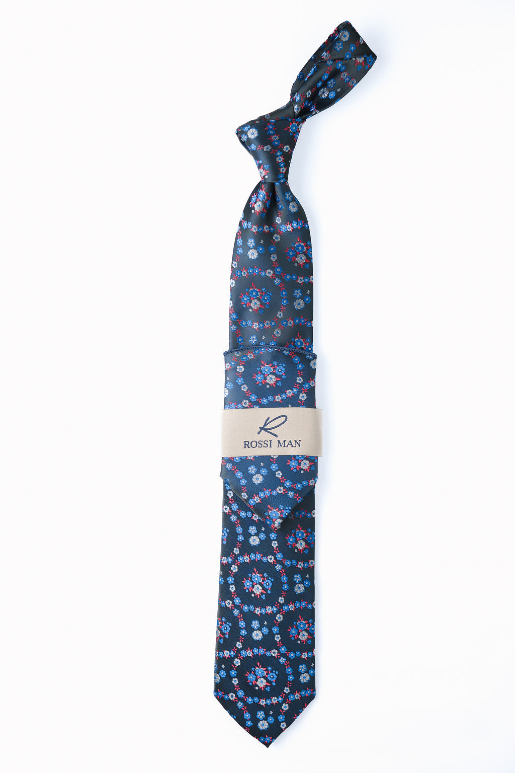 Rossi Man Tie and Pocket Round RMR613-4
