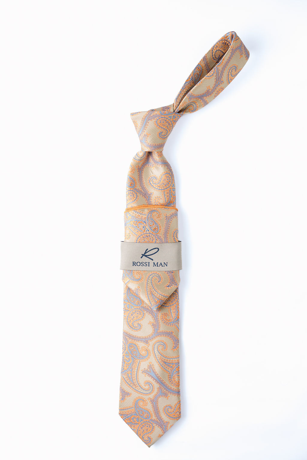 Rossi Man Tie and Pocket Round RMR615-3