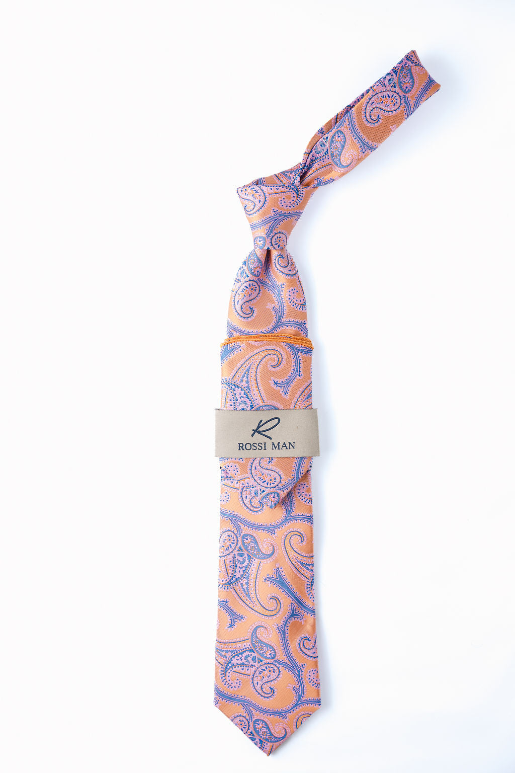 Rossi Man Tie and Pocket Round RMR615-4