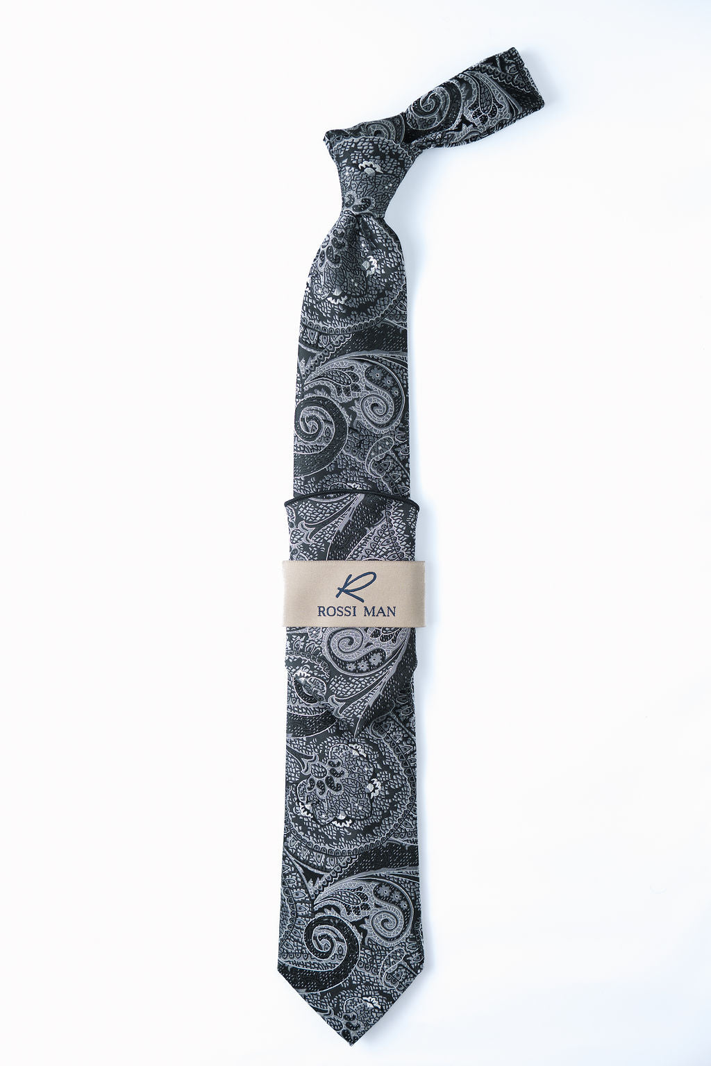 Rossi Man Tie and Pocket Round RMR616-1