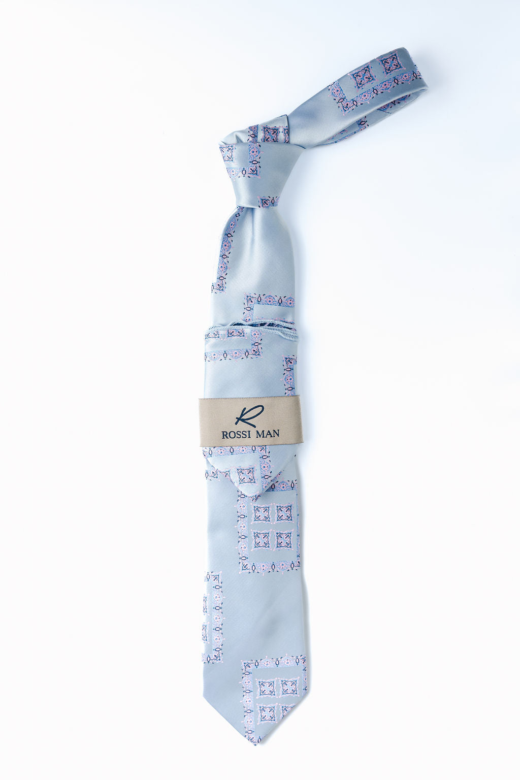 Rossi Man Tie and Pocket Round RMR618-2
