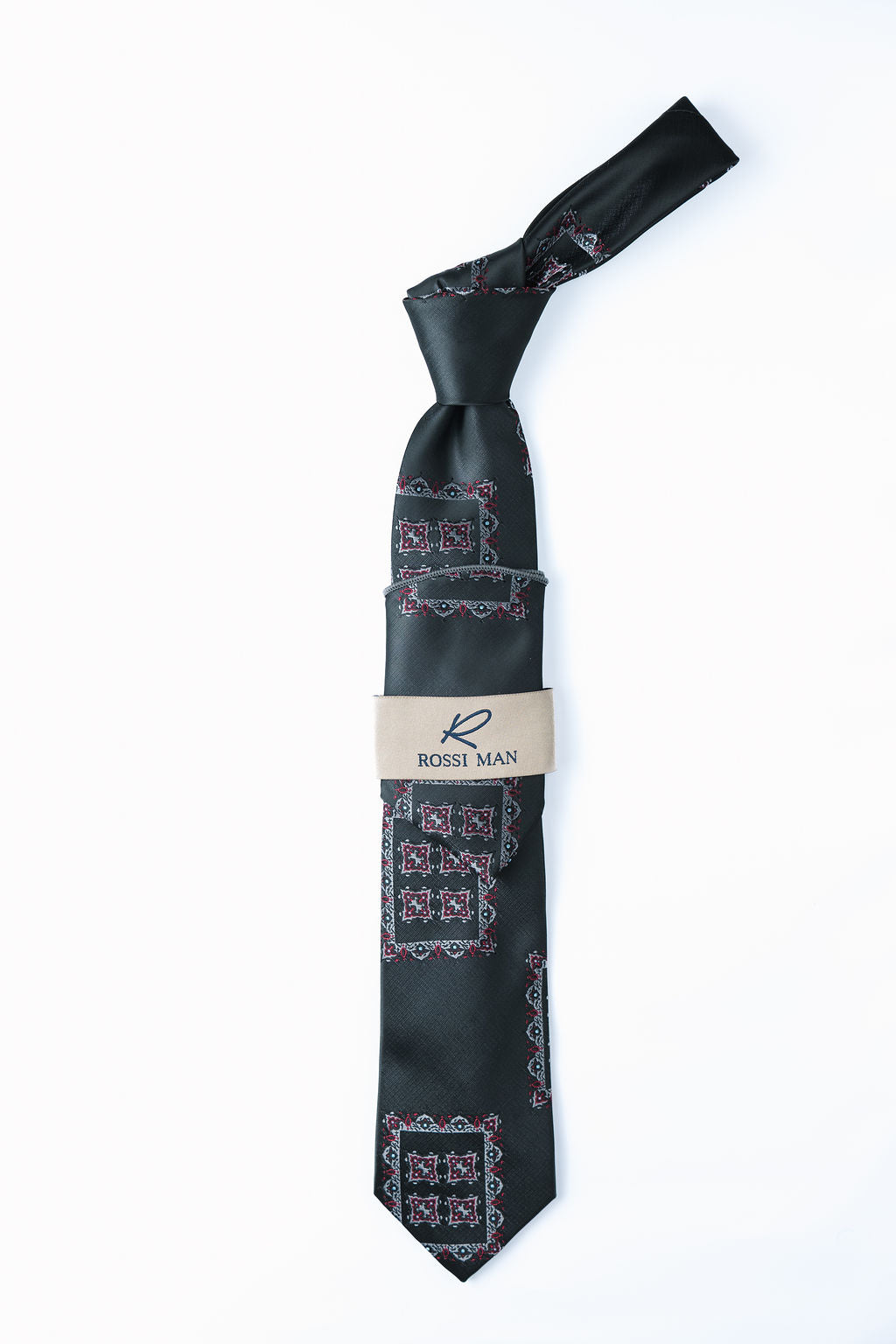 Rossi Man Tie and Pocket Round RMR618-4