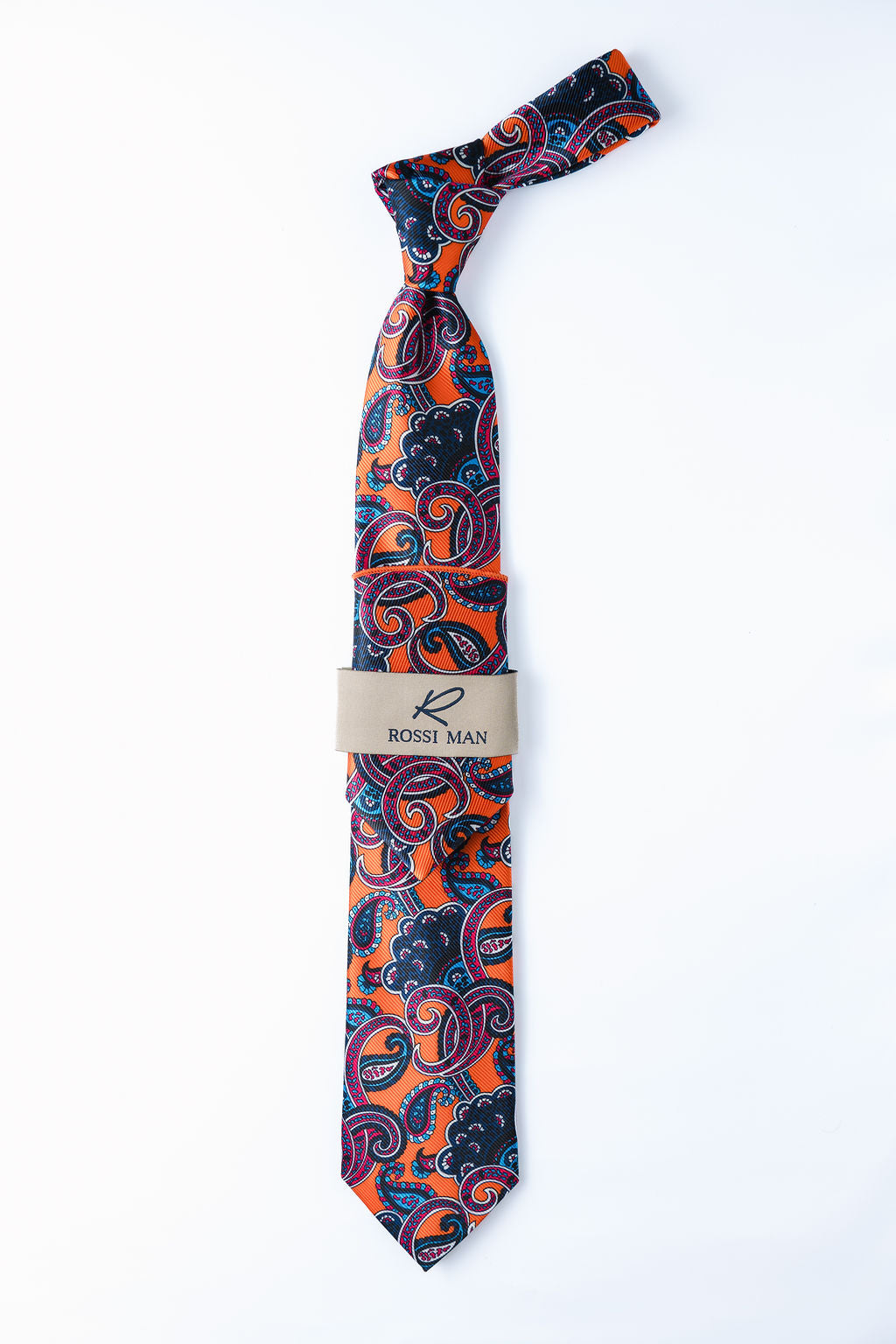 Rossi Man Tie and Pocket Round RMR625-3