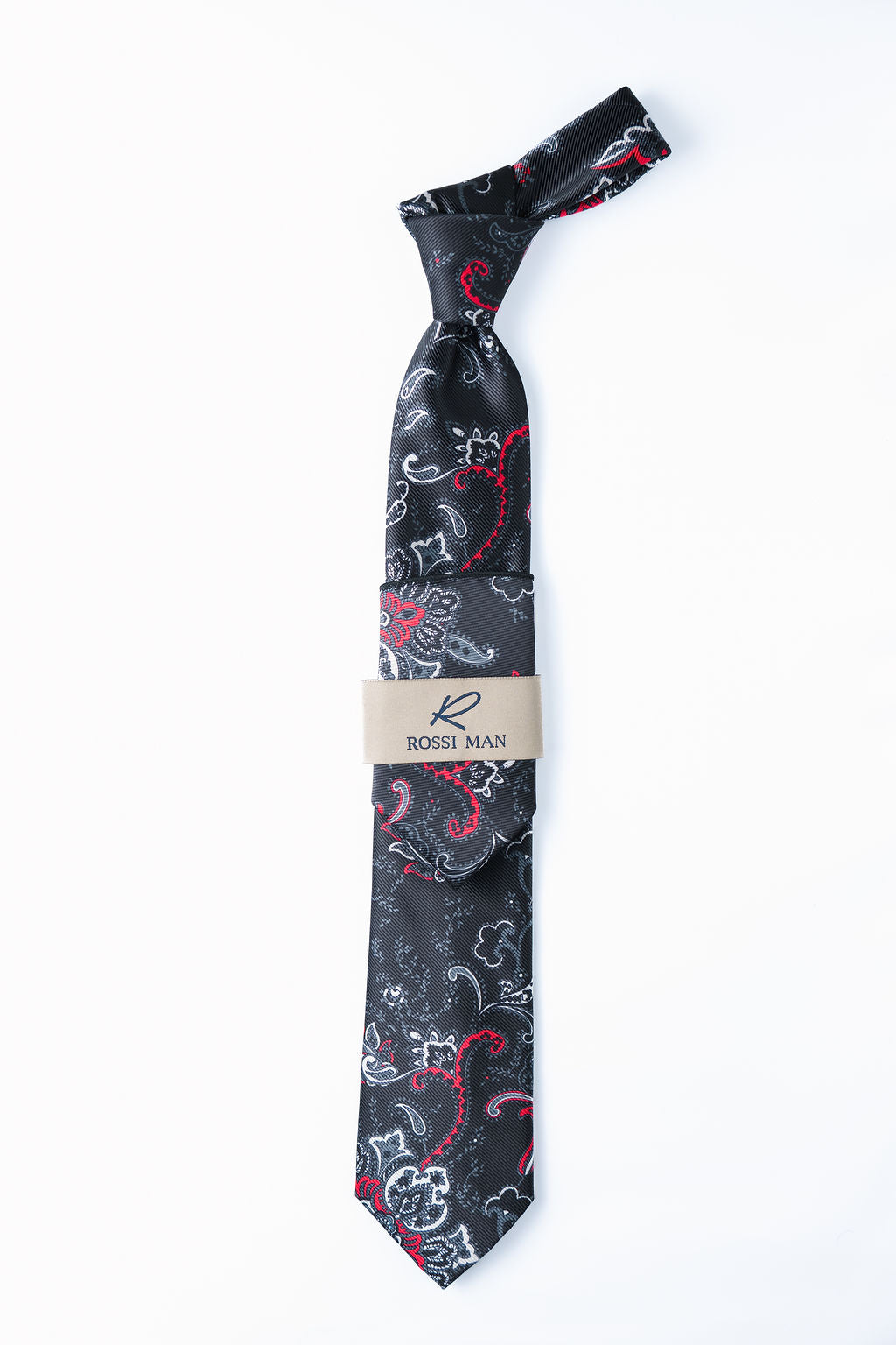 Rossi Man Tie and Pocket Round RMR626-8