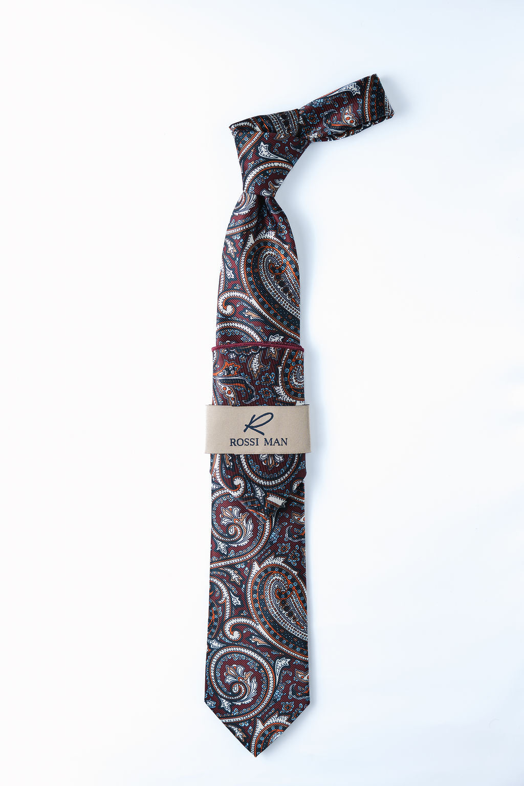Rossi Man Tie and Pocket Round RMR627-1