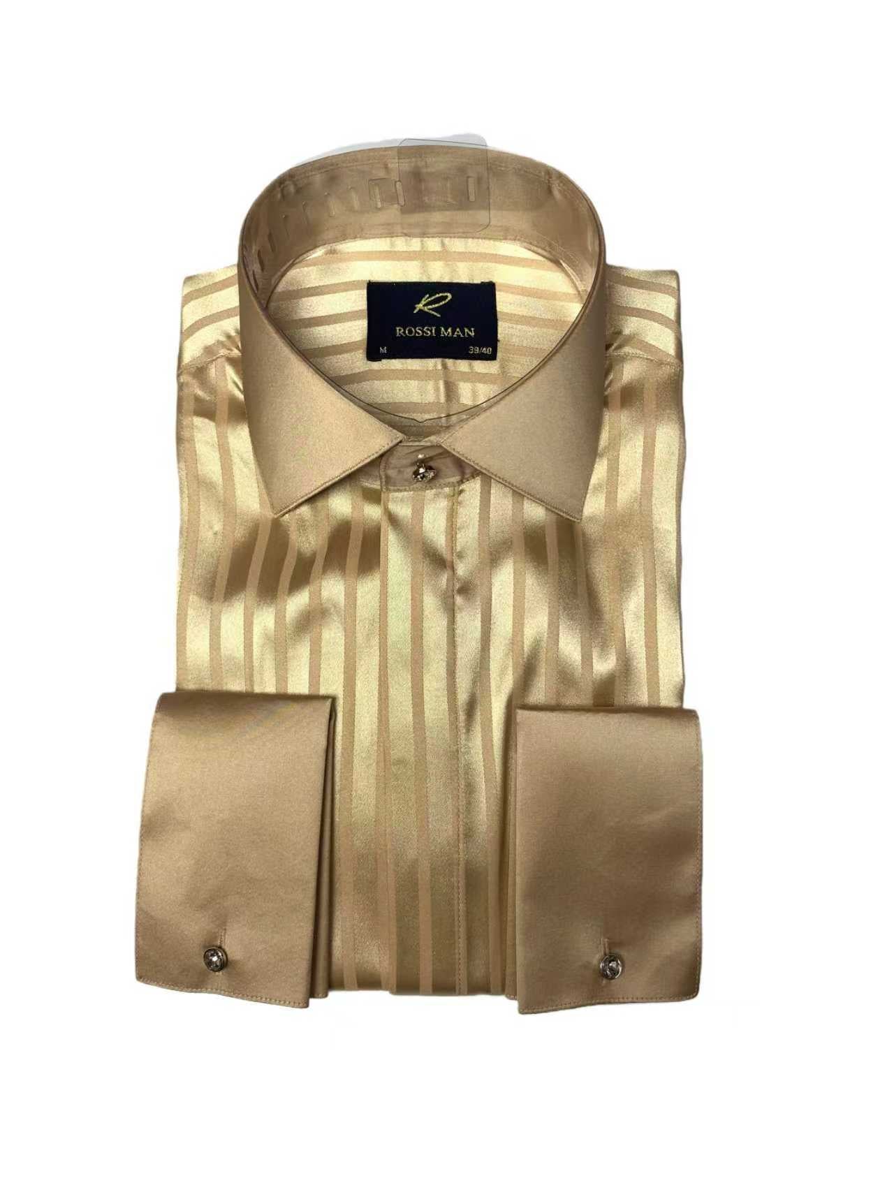 ROSSI MAN DRESS SHIRT RS10 LATTE