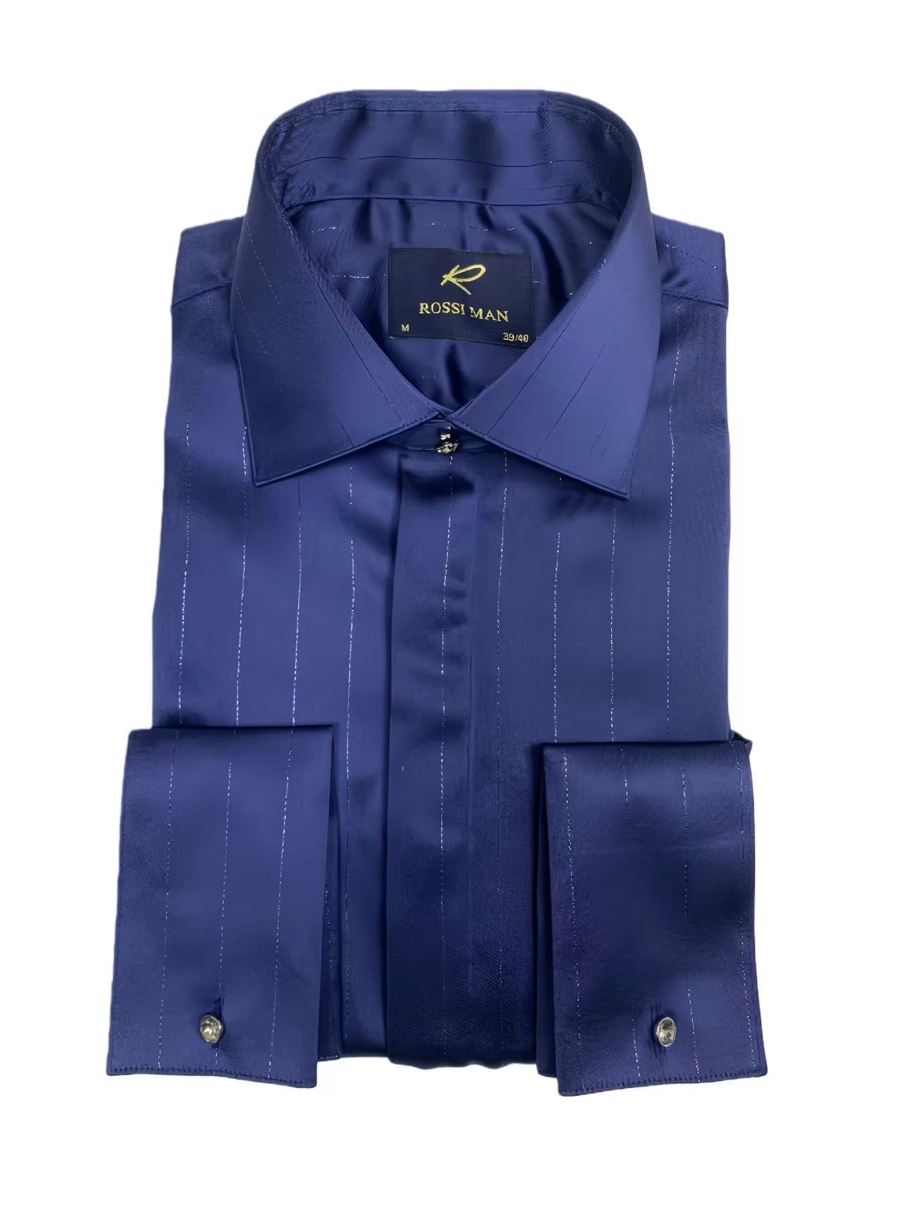 ROSSI MAN DRESS SHIRT RS11 NAVY