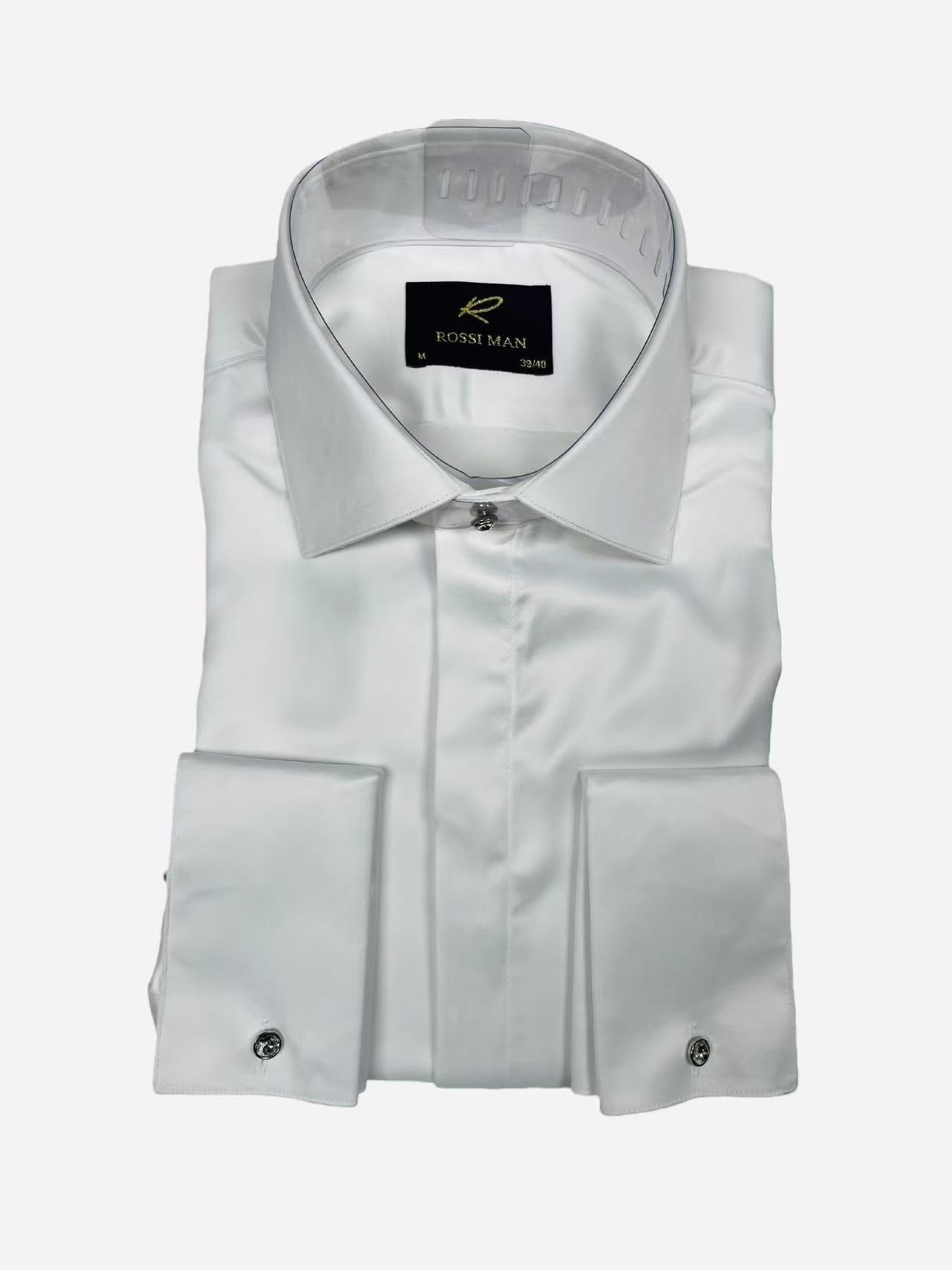 ROSSI MAN DRESS SHIRT RS12 WHITE
