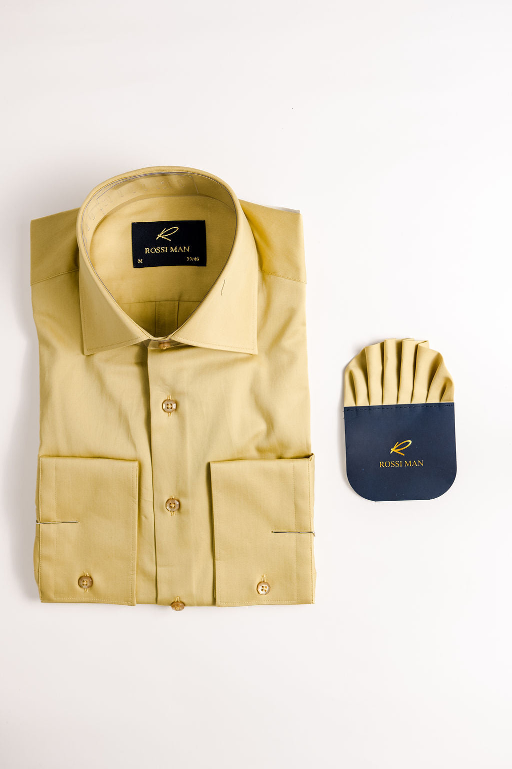 ROSSI MAN SHIRT RS1- MUSTARD