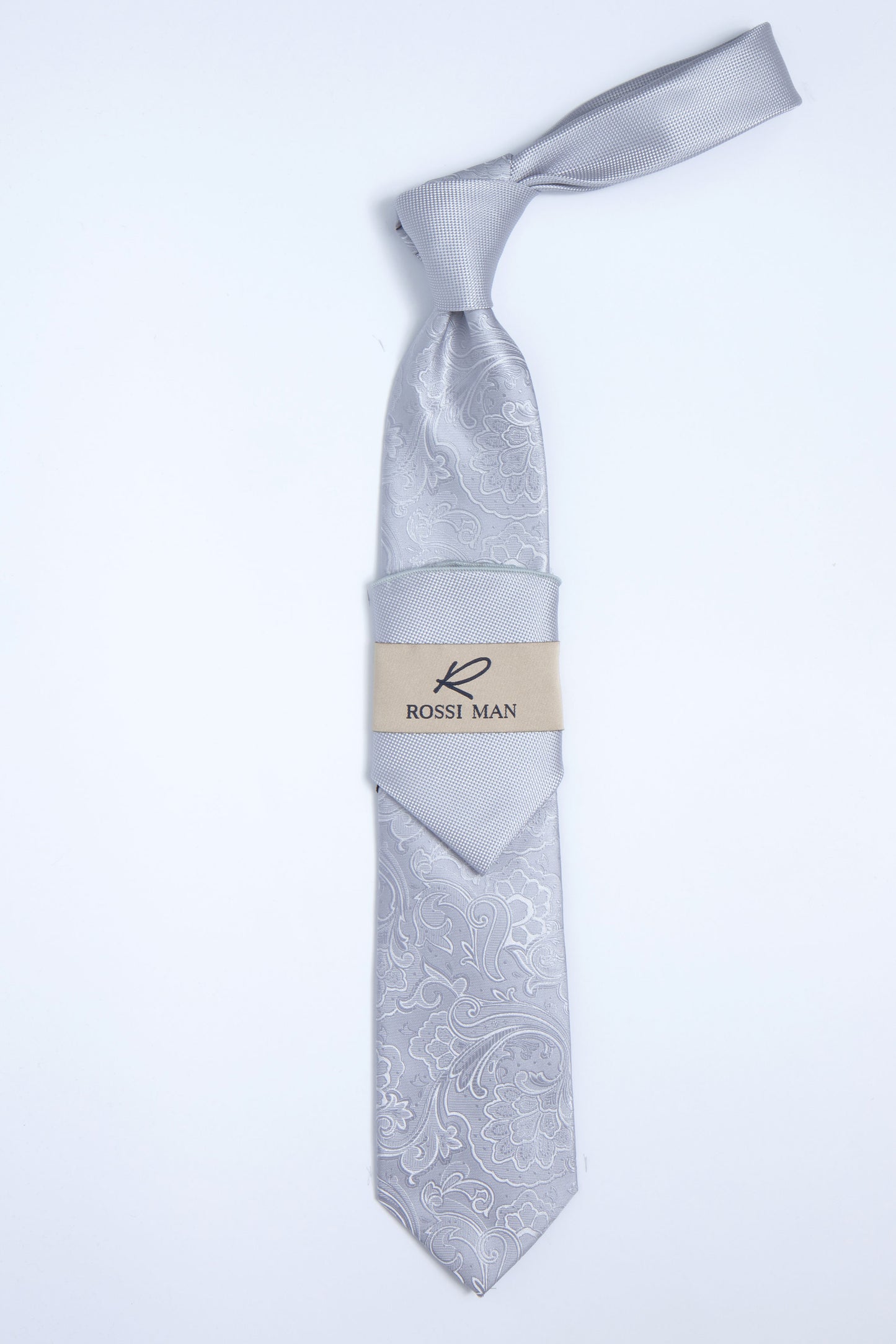 Rossi Man Tie and Pocket Round TT208-1