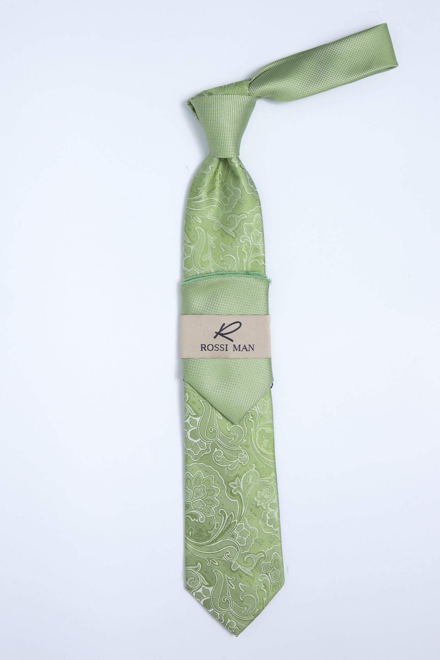Rossi Man Tie and Pocket Round TT208-3