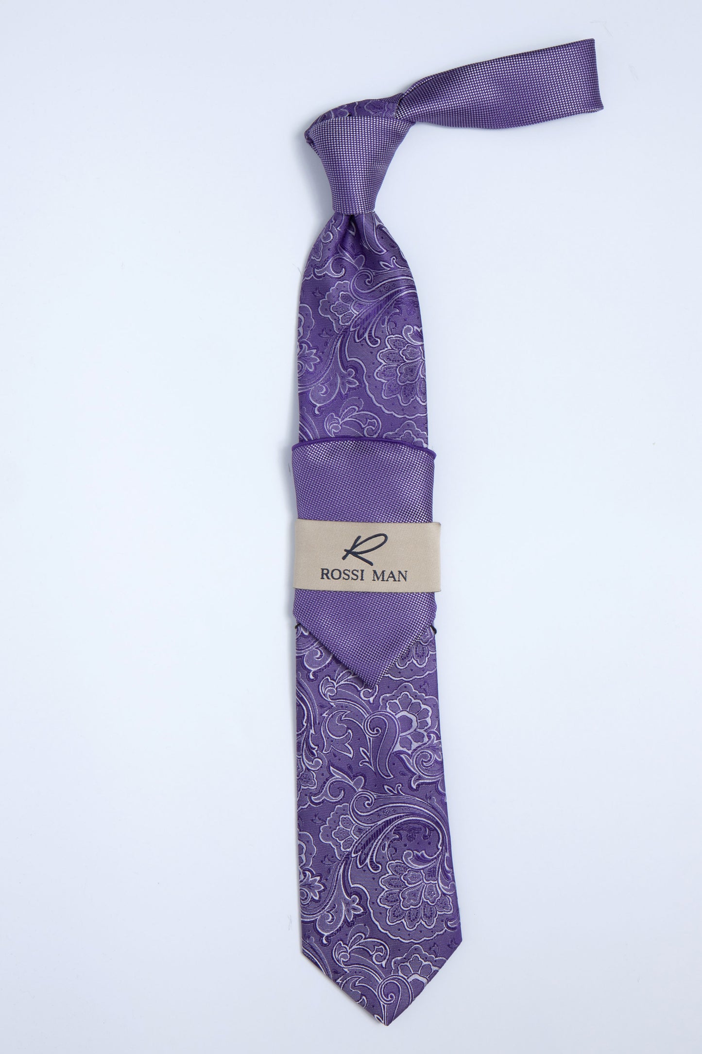 Rossi Man Tie and Pocket Round TT208-5