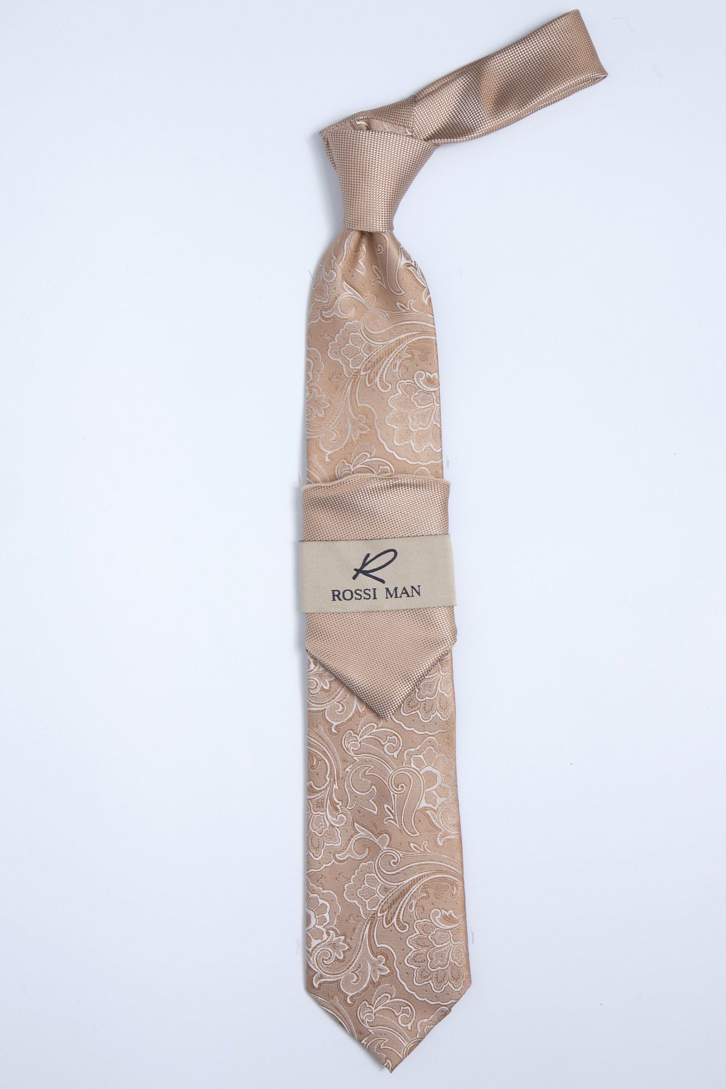 Rossi Man Tie and Pocket Round TT208-7