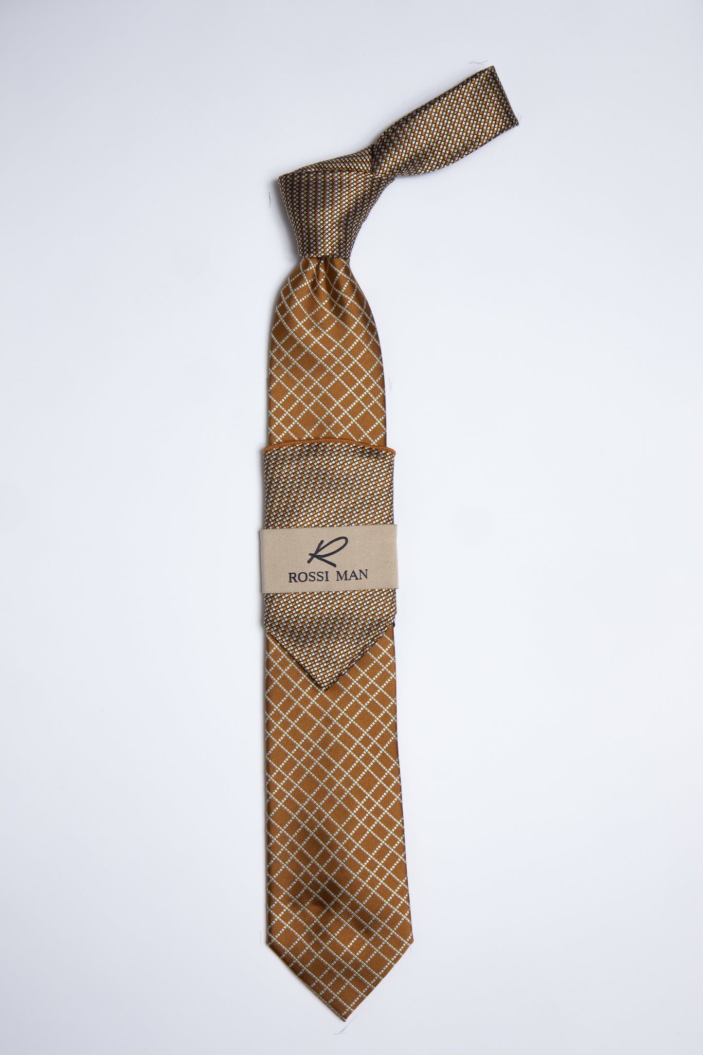 Rossi Man Tie and Pocket Round TT251-7
